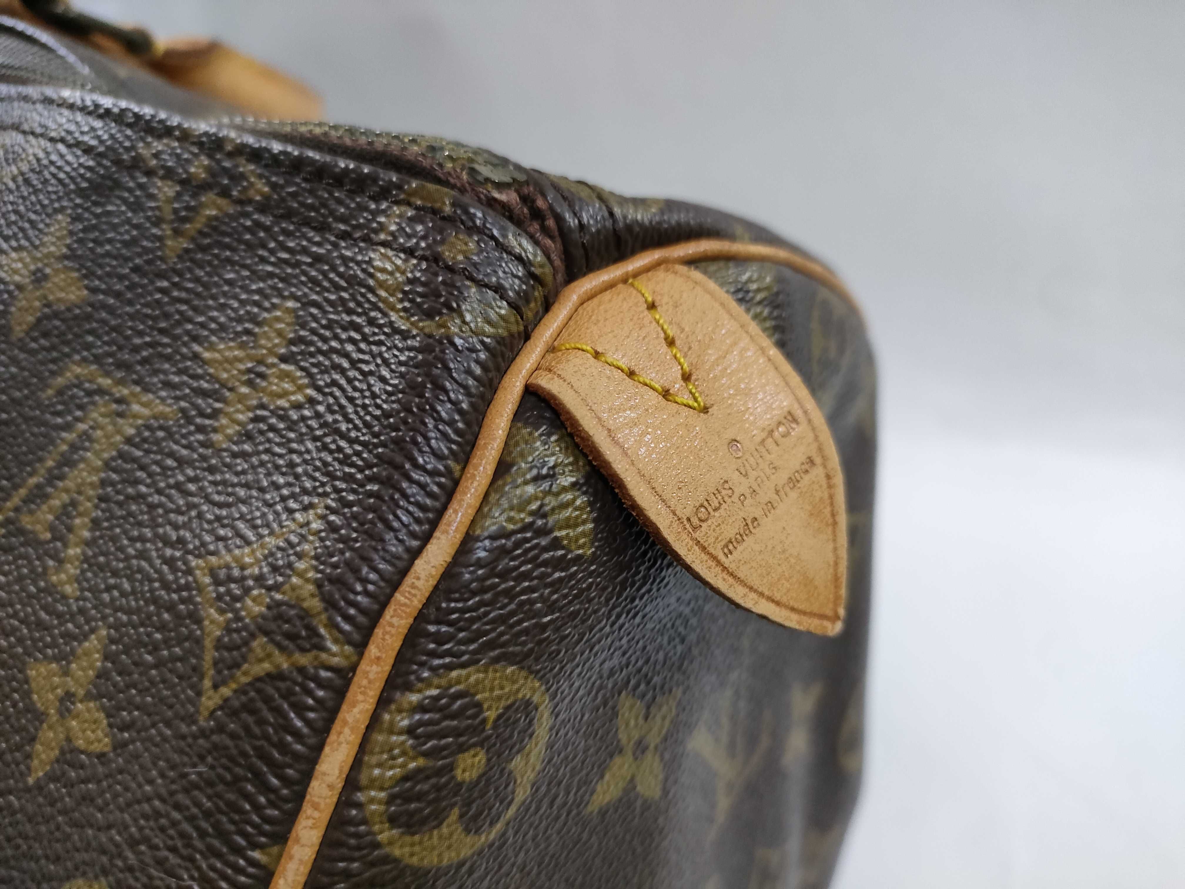 Monogram Keepall 50 M41426 Accessories: Padlock, Key, Boston Bag — view 10
