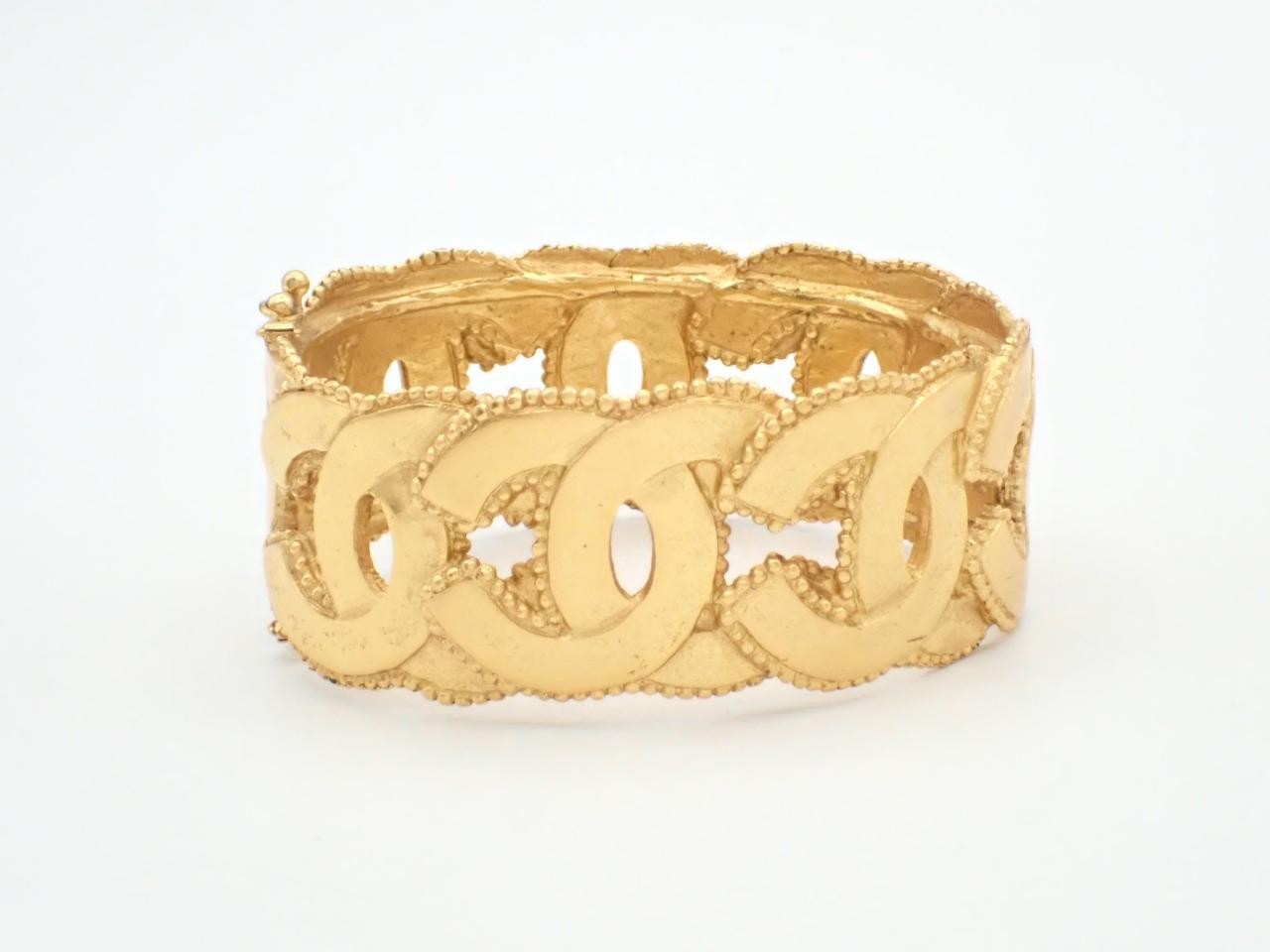 Coco Mark Gold Bangle — view 2
