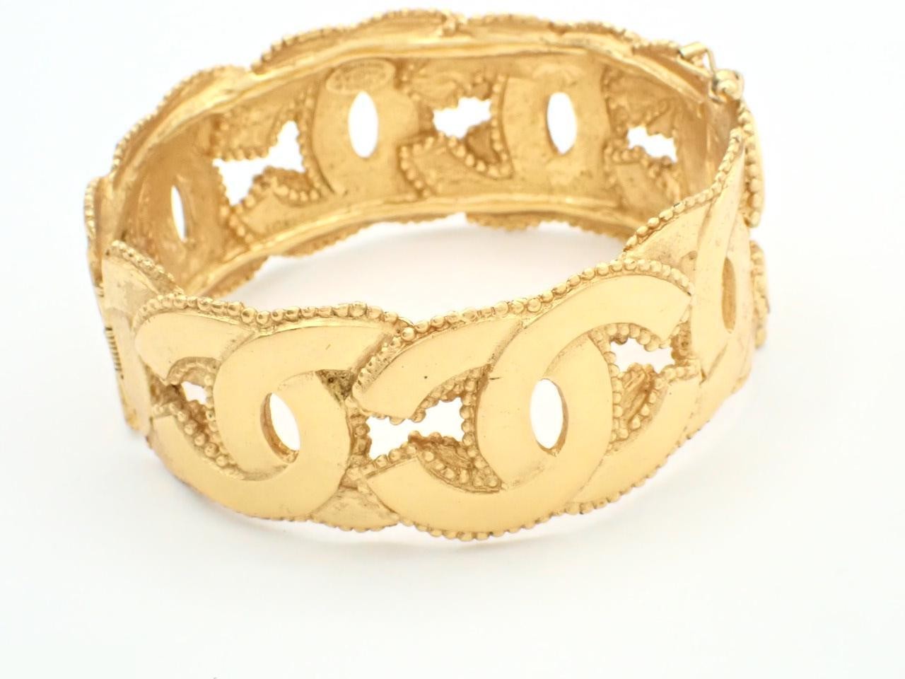 Coco Mark Gold Bangle — view 3