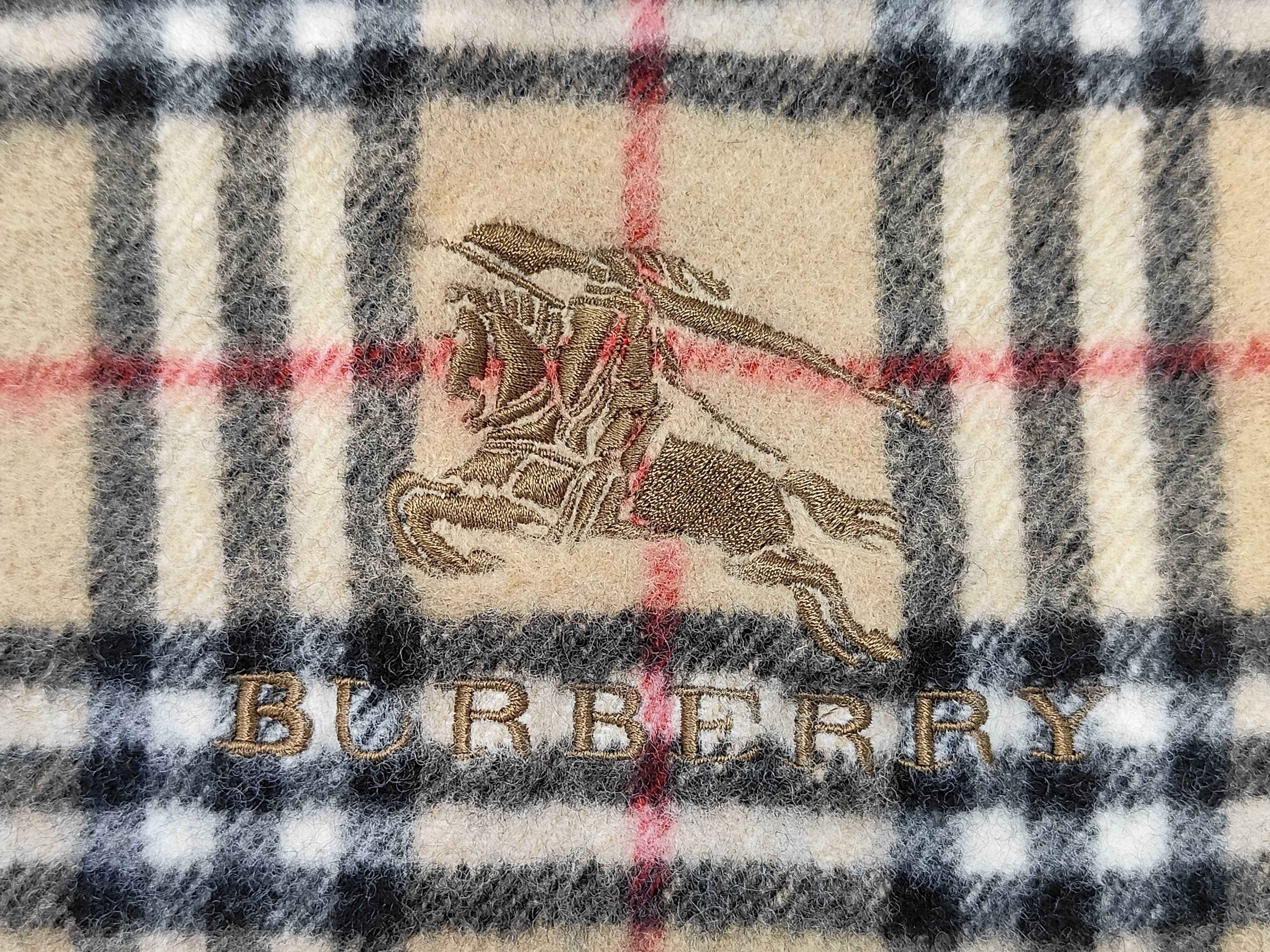 Nova Check Beige Shawl, Throw, and Other Accessories — view 4
