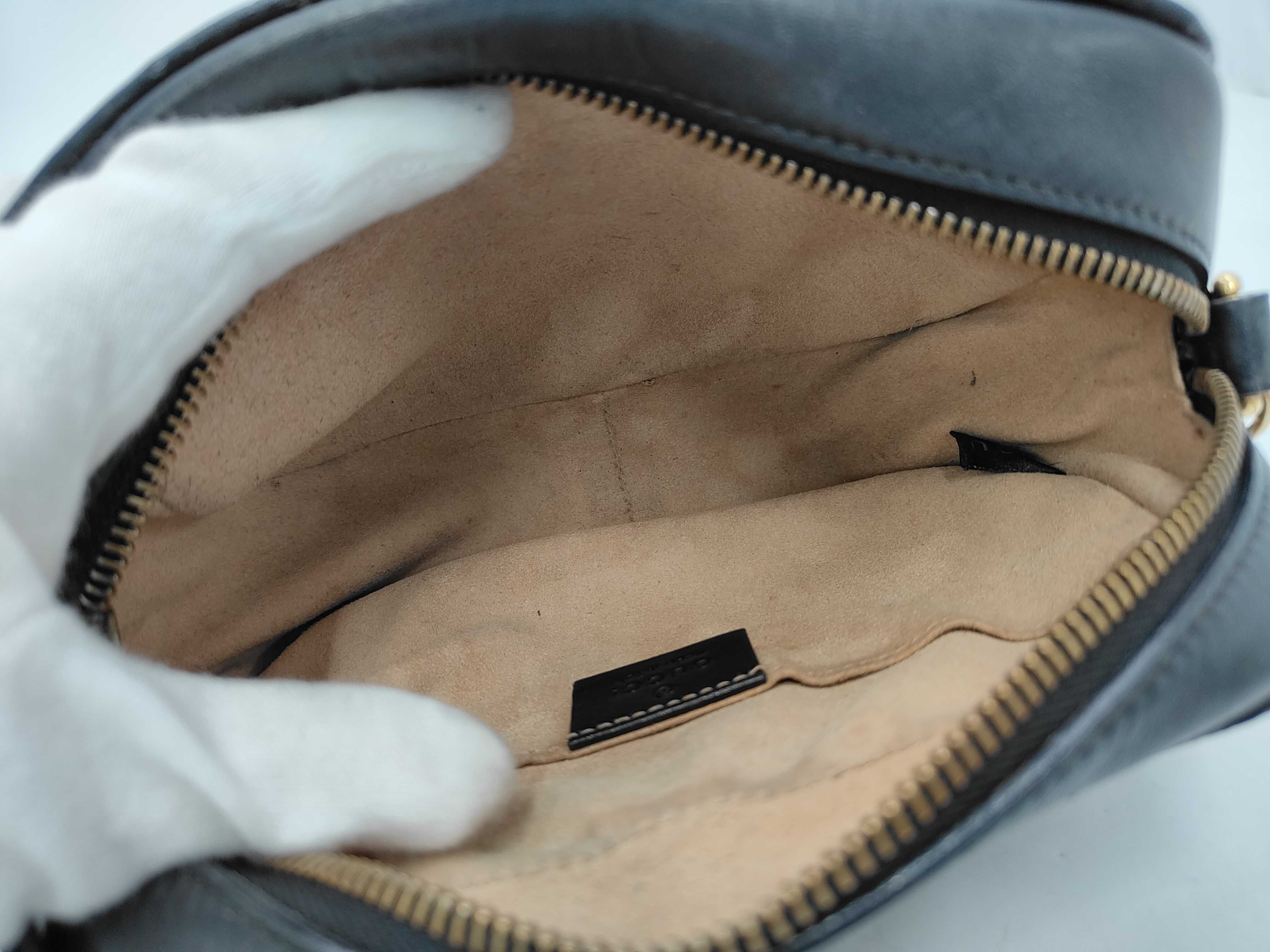 GG Marmont Shoulder Bag, Black — view 9