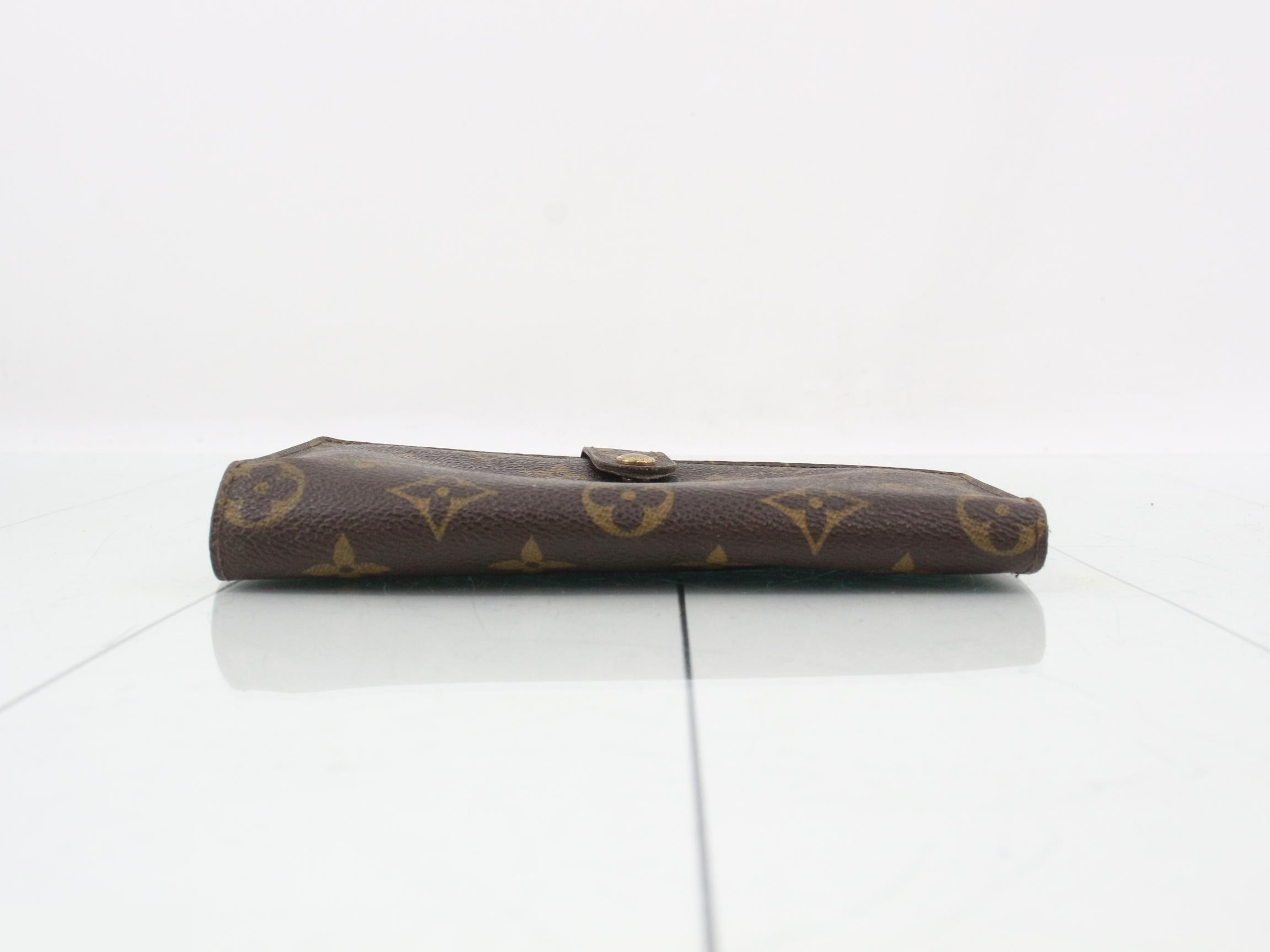 Monogram Continental Clutch Bi-fold Long Wallet — view 3