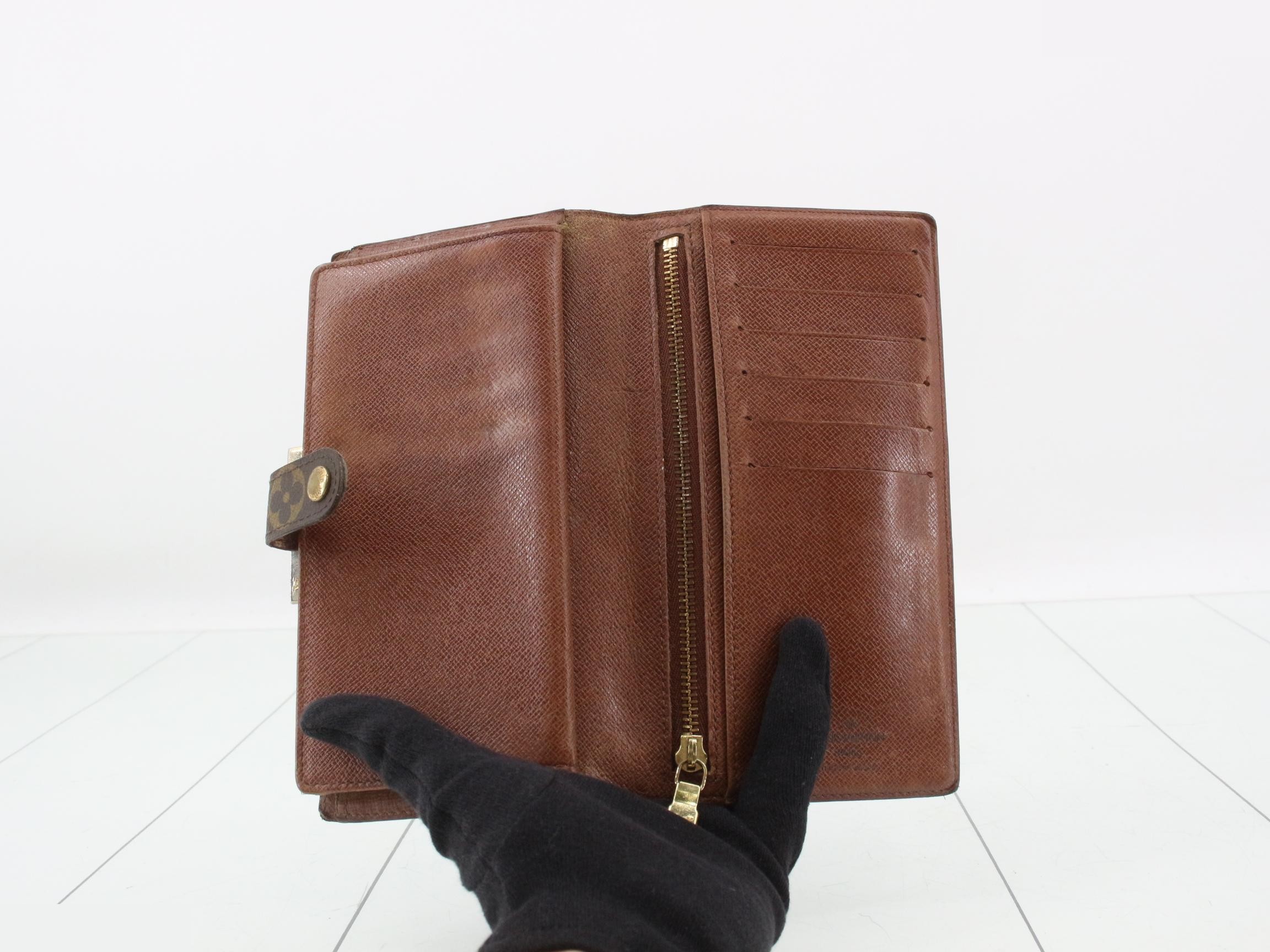 Monogram Continental Clutch Bi-fold Long Wallet — view 4