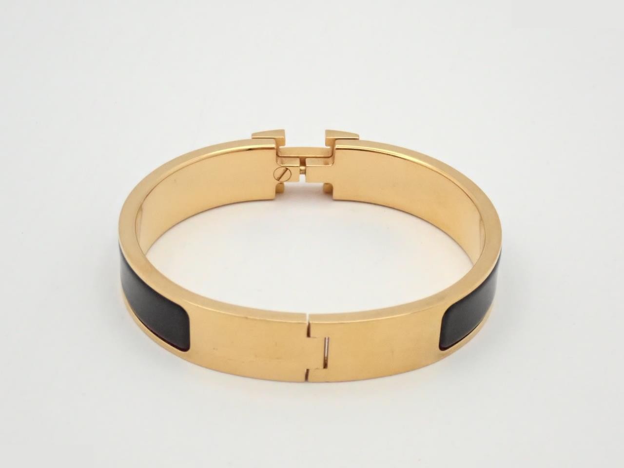 Bracelet《Click H》Black — view 2