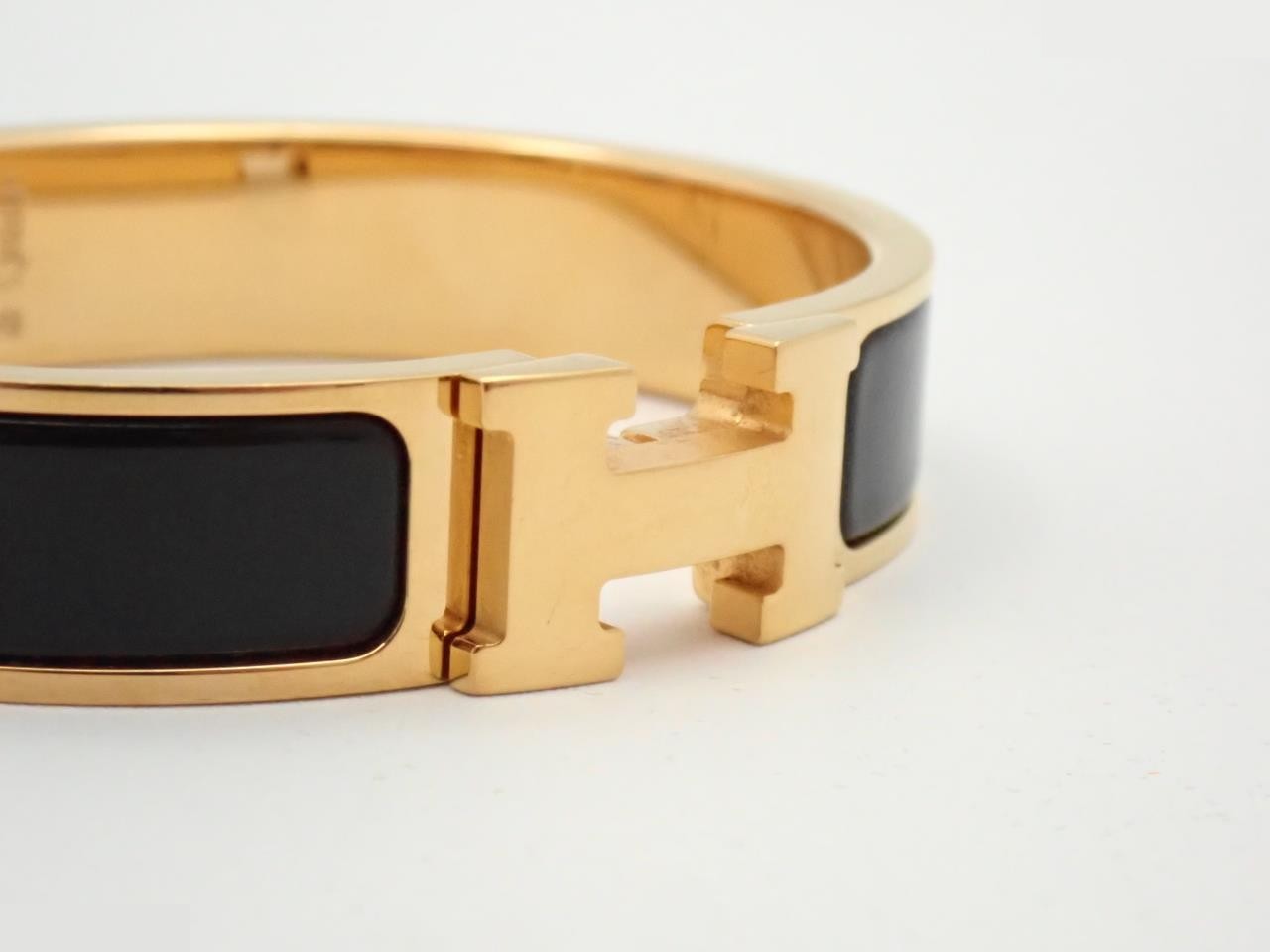 Bracelet《Click H》Black — view 3