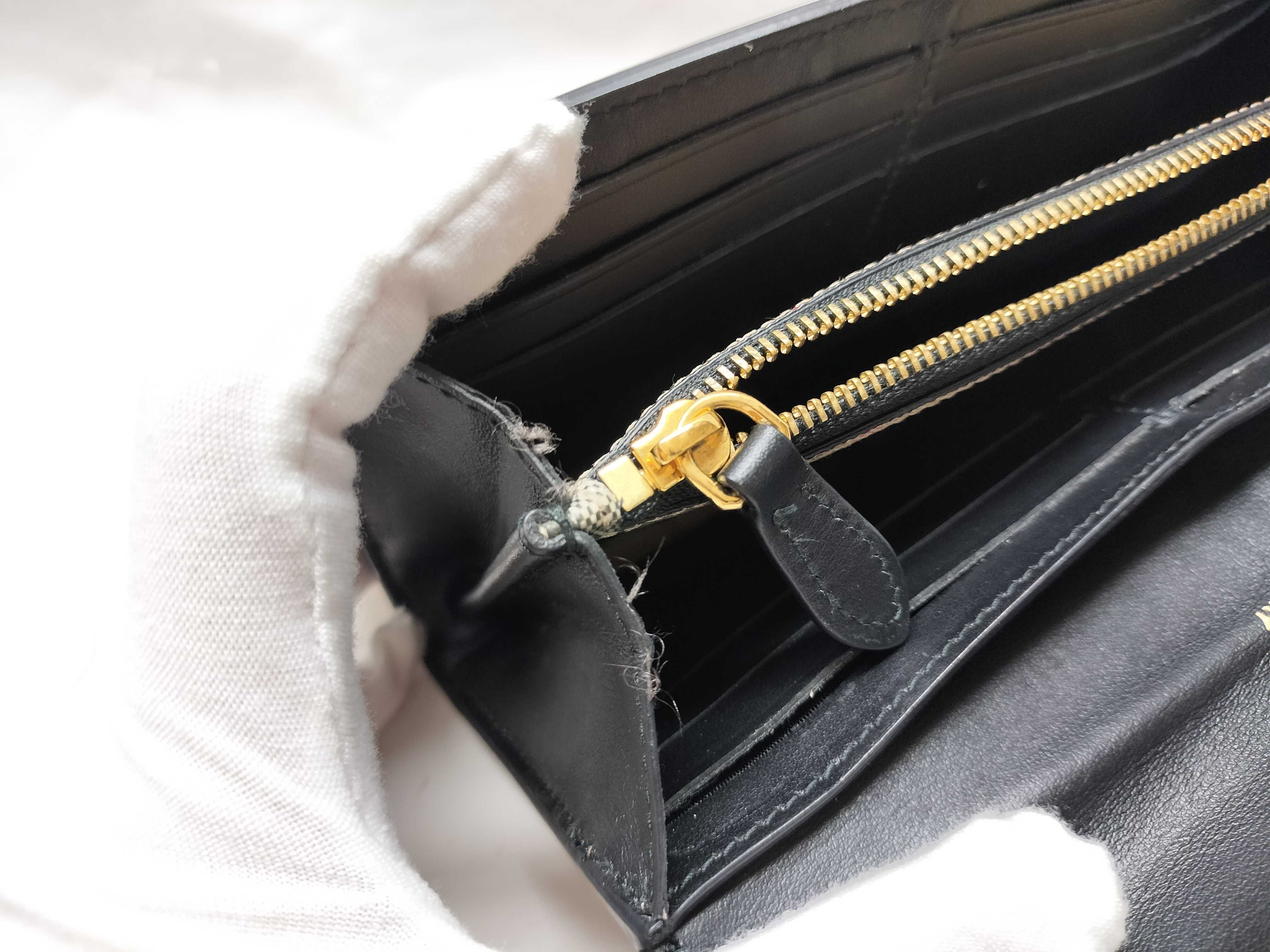 Check Leather Wallet — view 14