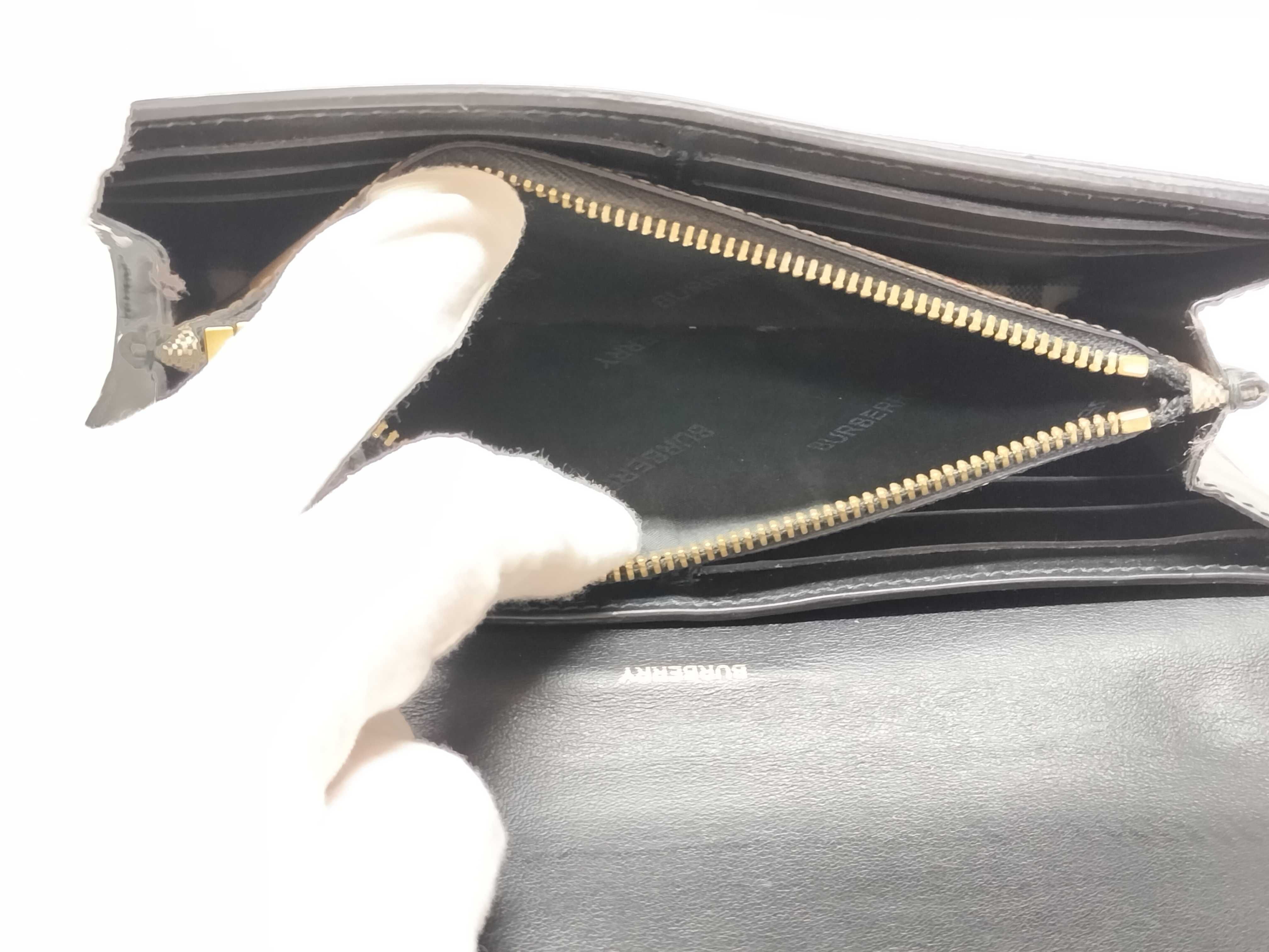 Check Leather Wallet — view 15