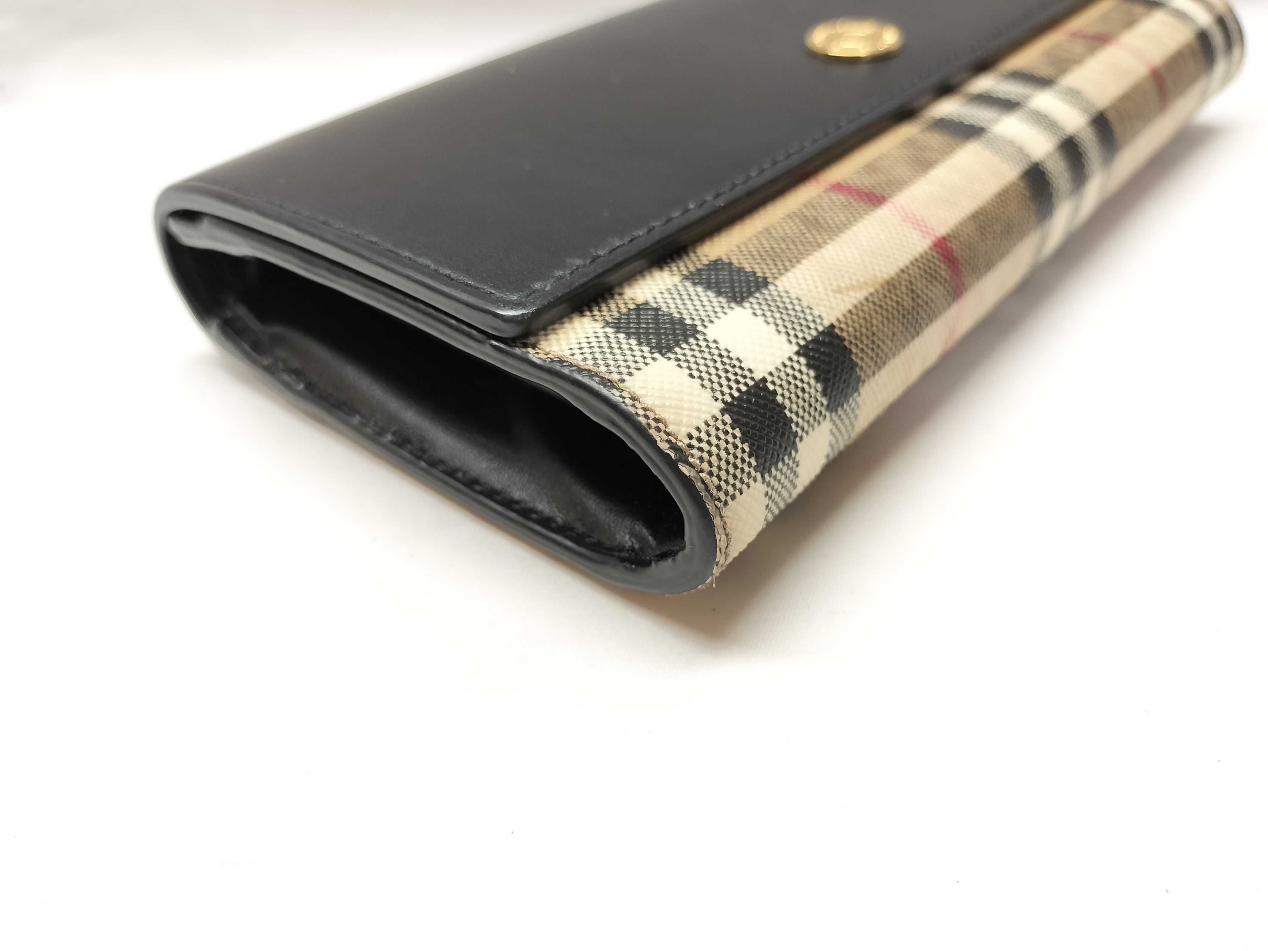 Check Leather Wallet — view 6