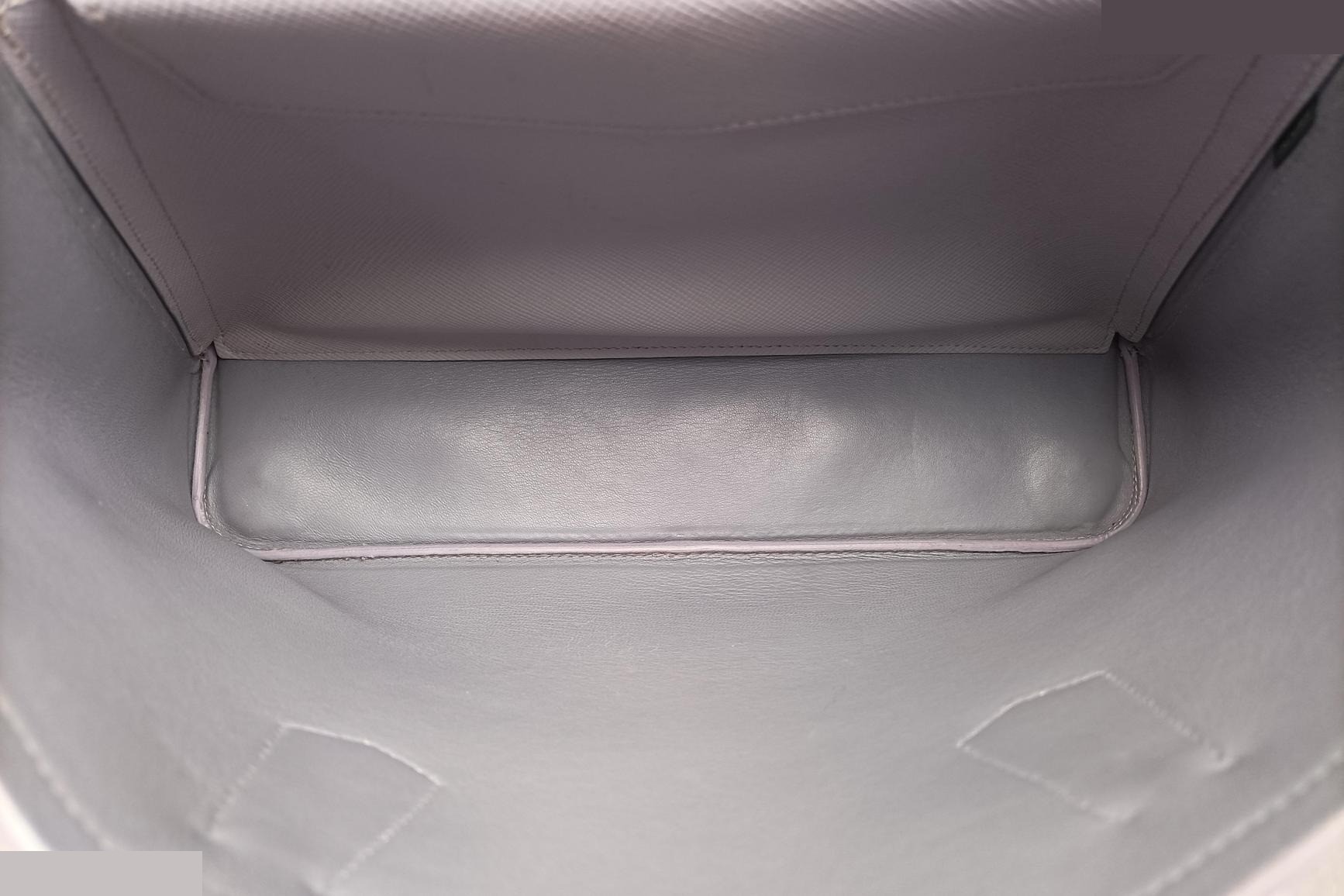 Double Cuir Saffiano Leather Purple — view 6