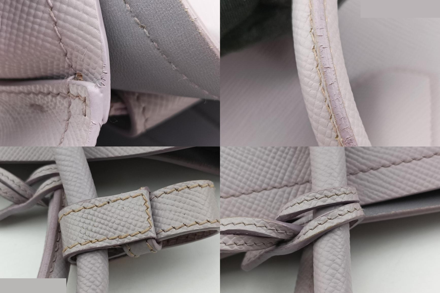 Double Cuir Saffiano Leather Purple — view 9