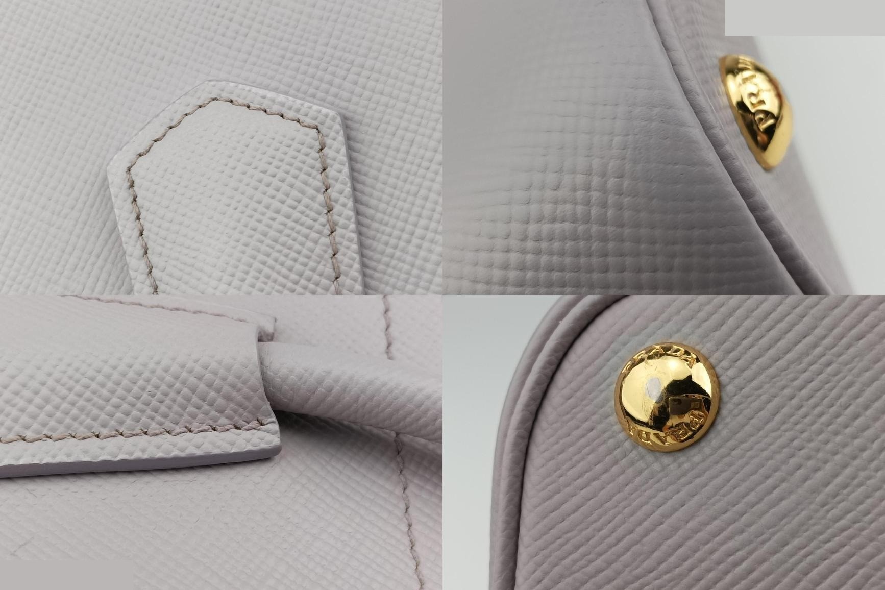 Double Cuir Saffiano Leather Purple — view 10