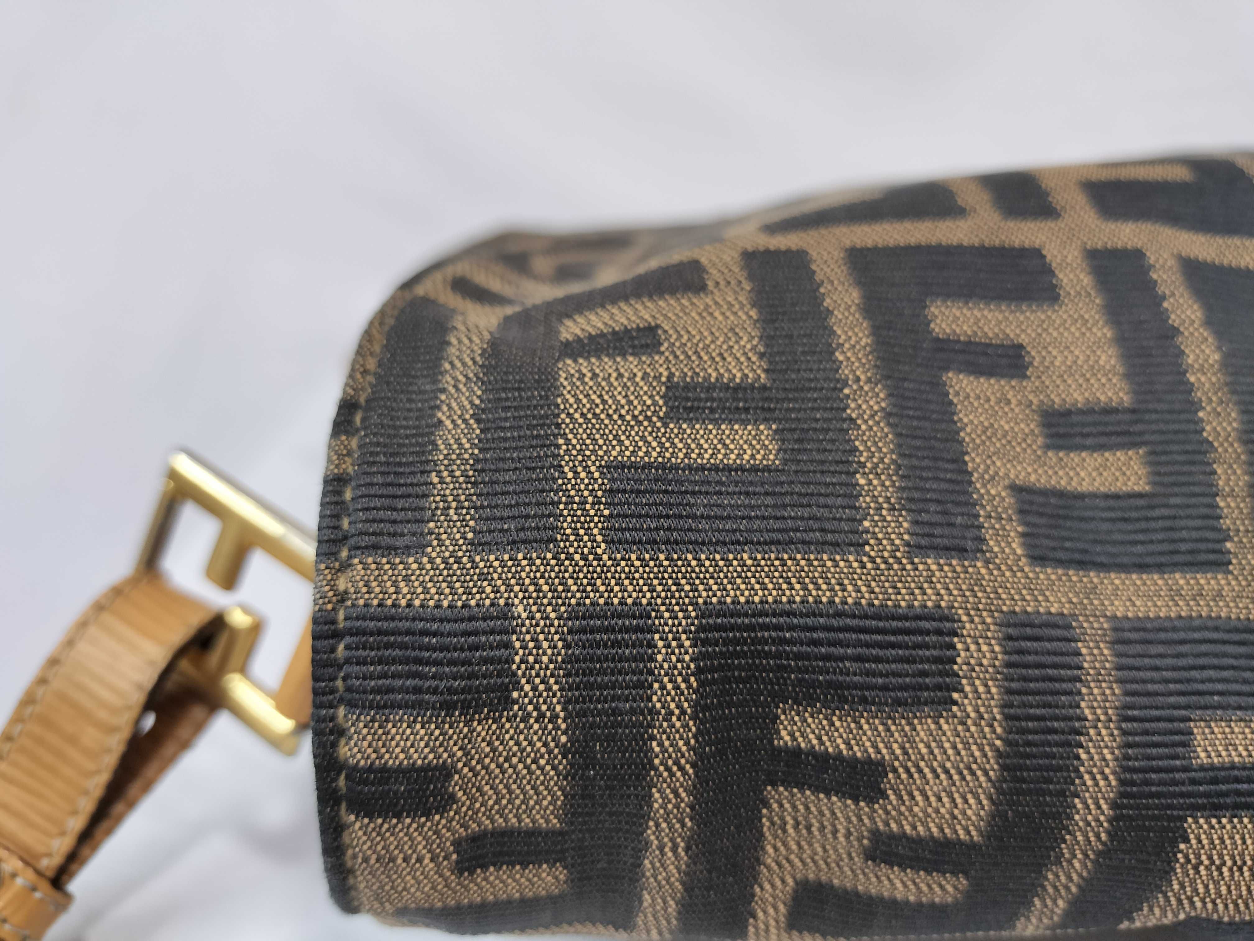 Zucca pattern shoulder bag, brown. — view 15