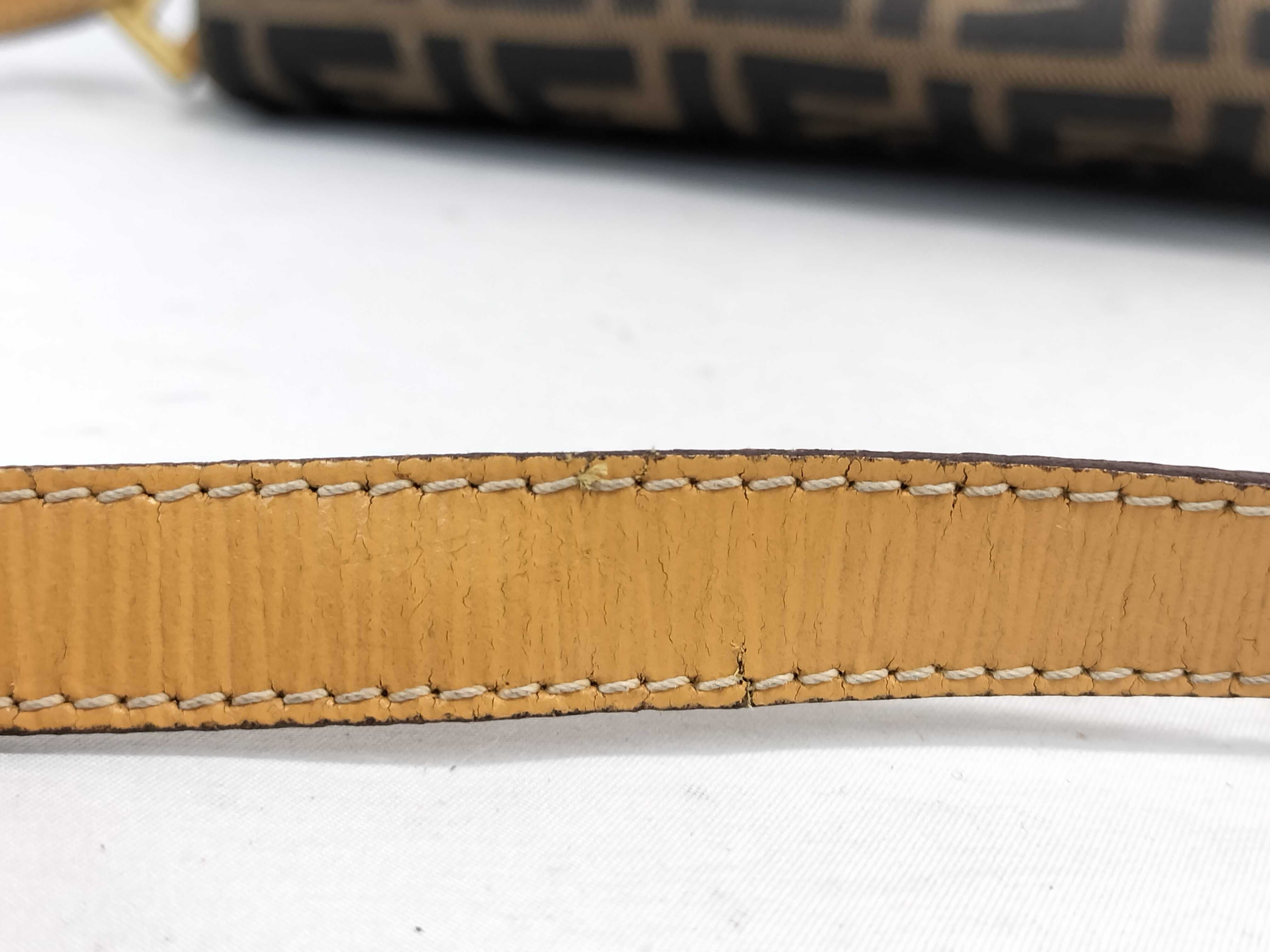 Zucca pattern shoulder bag, brown. — view 4