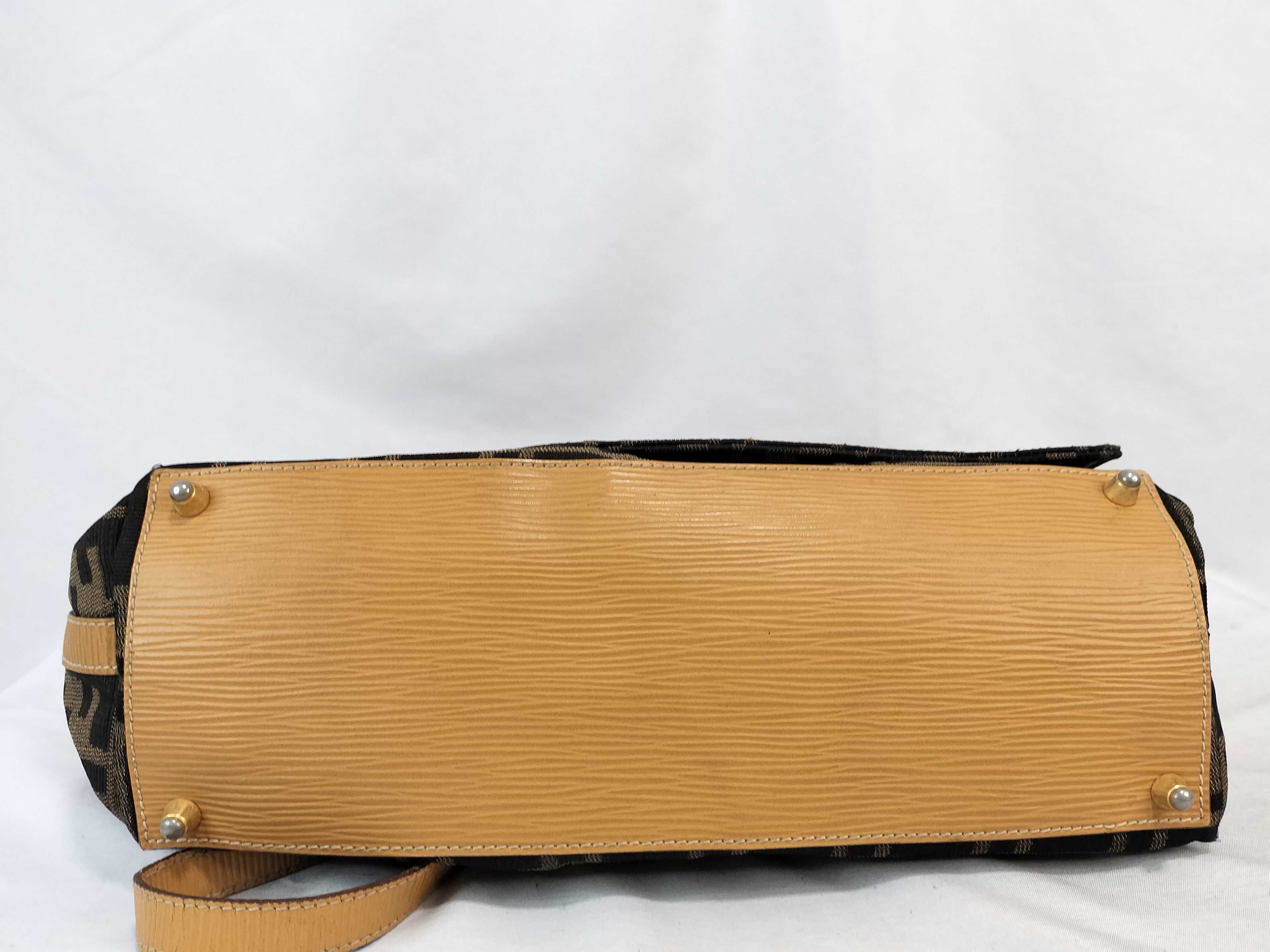 Zucca pattern shoulder bag, brown. — view 7