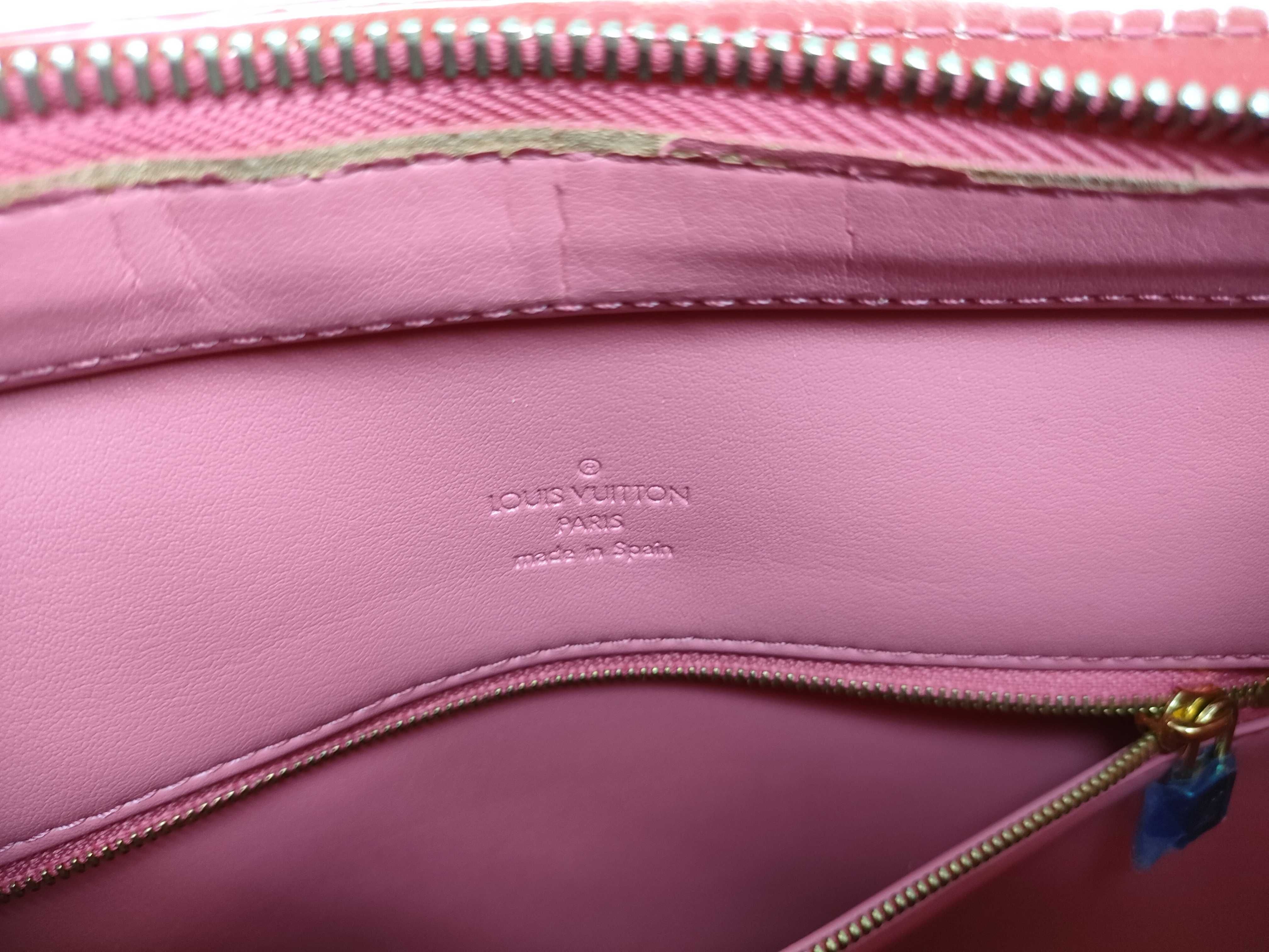 Vernis Tote Bag Houston Pink M91219 Handbag — view 12