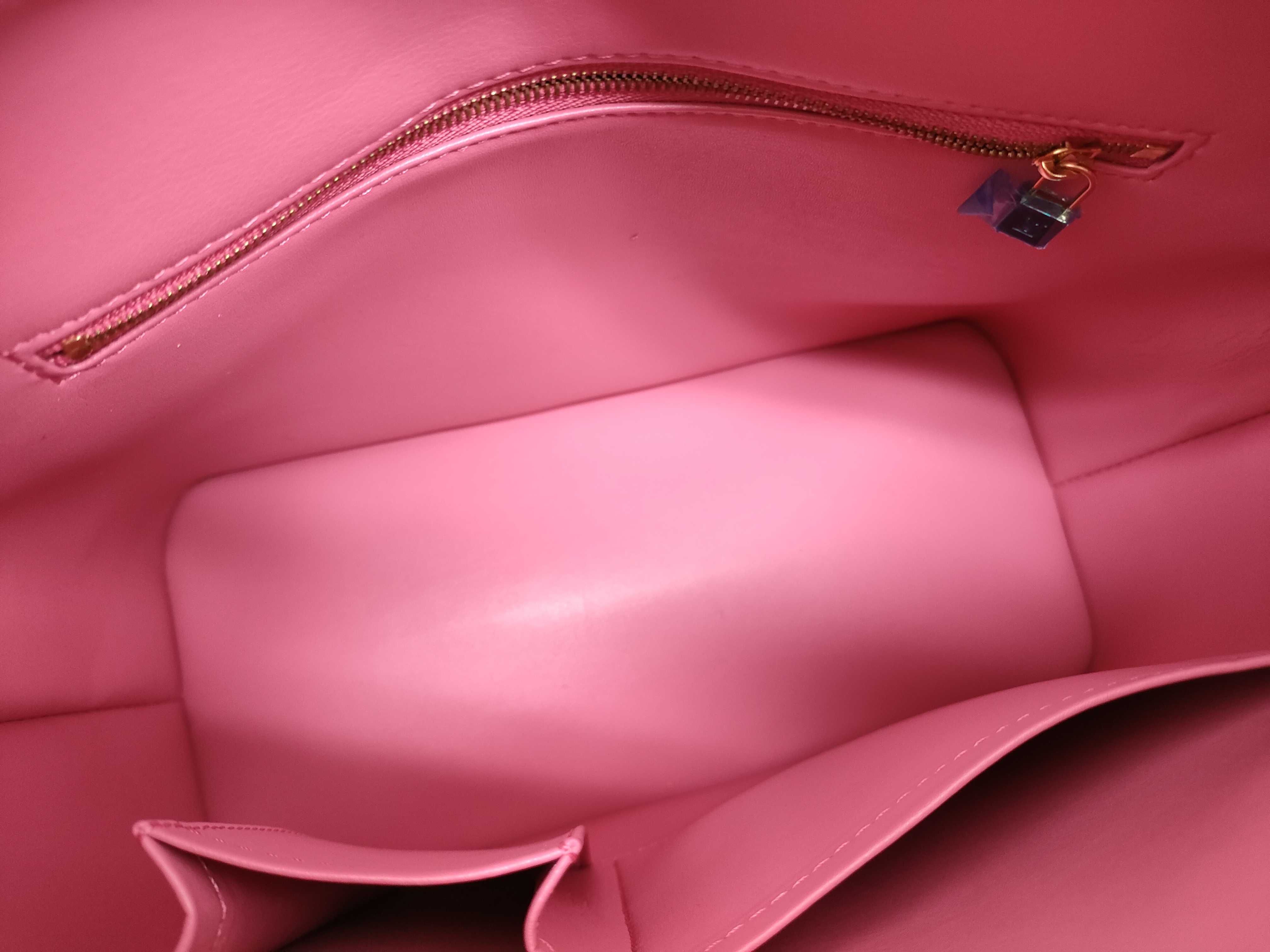 Vernis Tote Bag Houston Pink M91219 Handbag — view 10