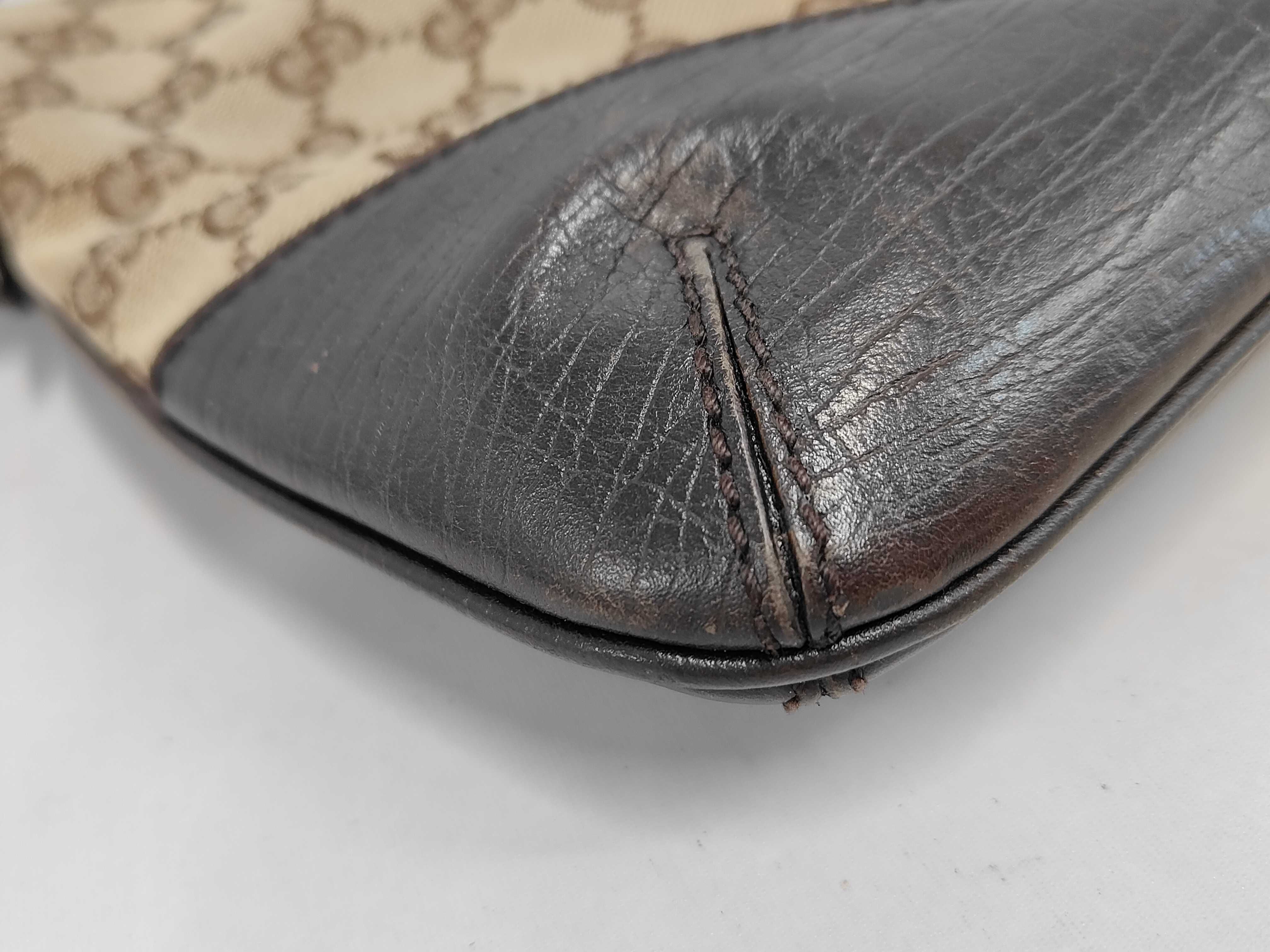 Horsebit Canvas Shoulder Bag — view 4
