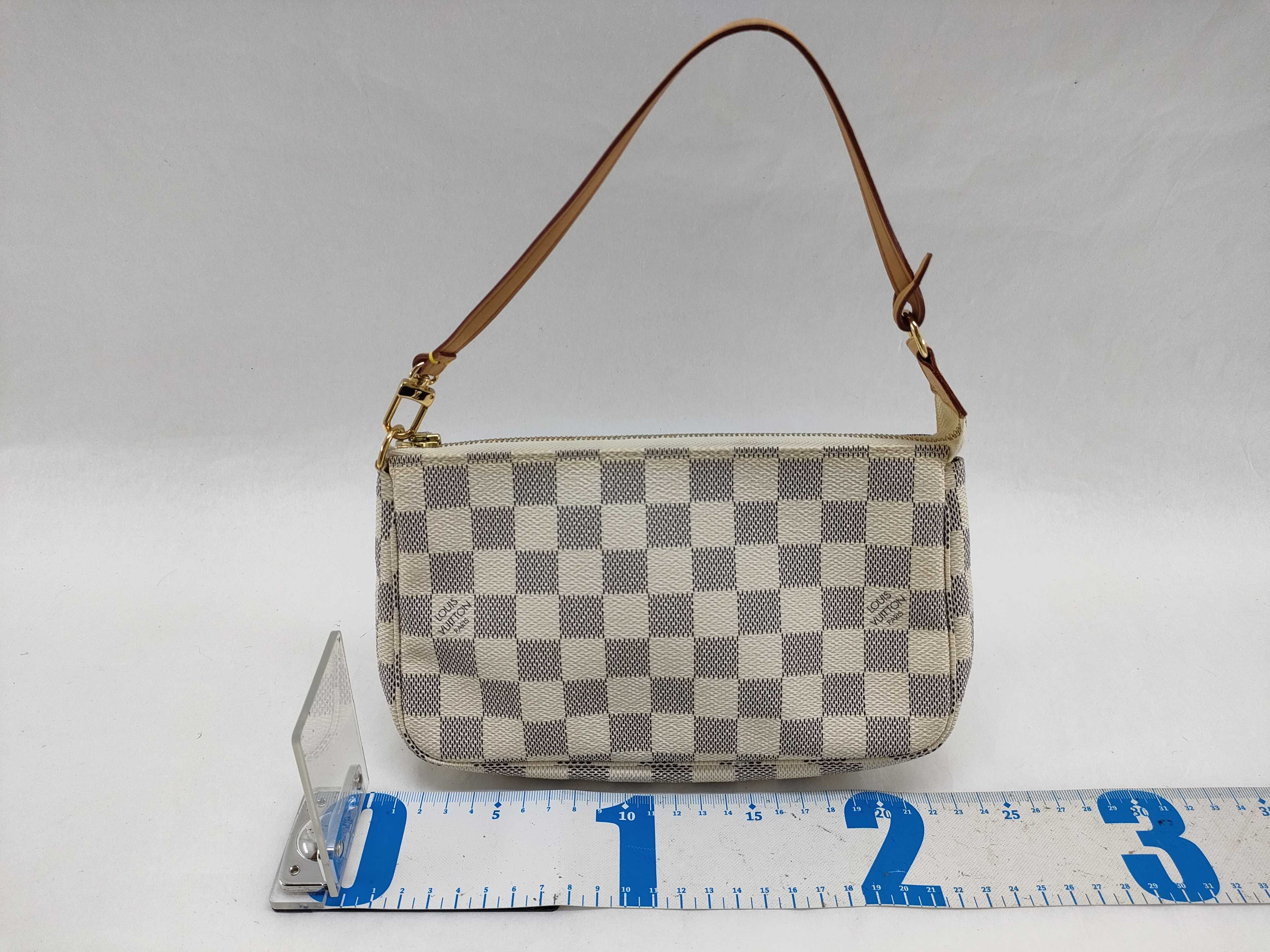 Damier Azur Pochette Accessoires Handbag — view 2