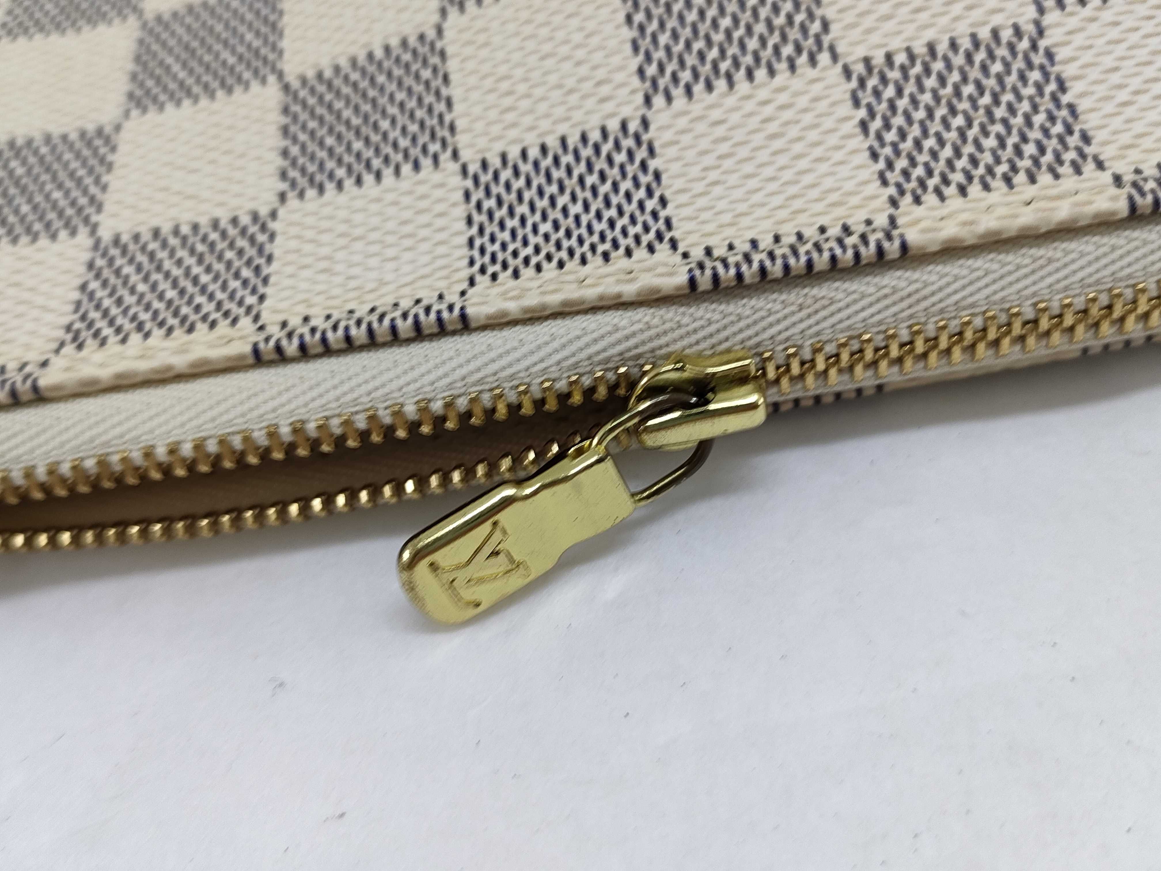 Damier Azur Pochette Accessoires Handbag — view 12