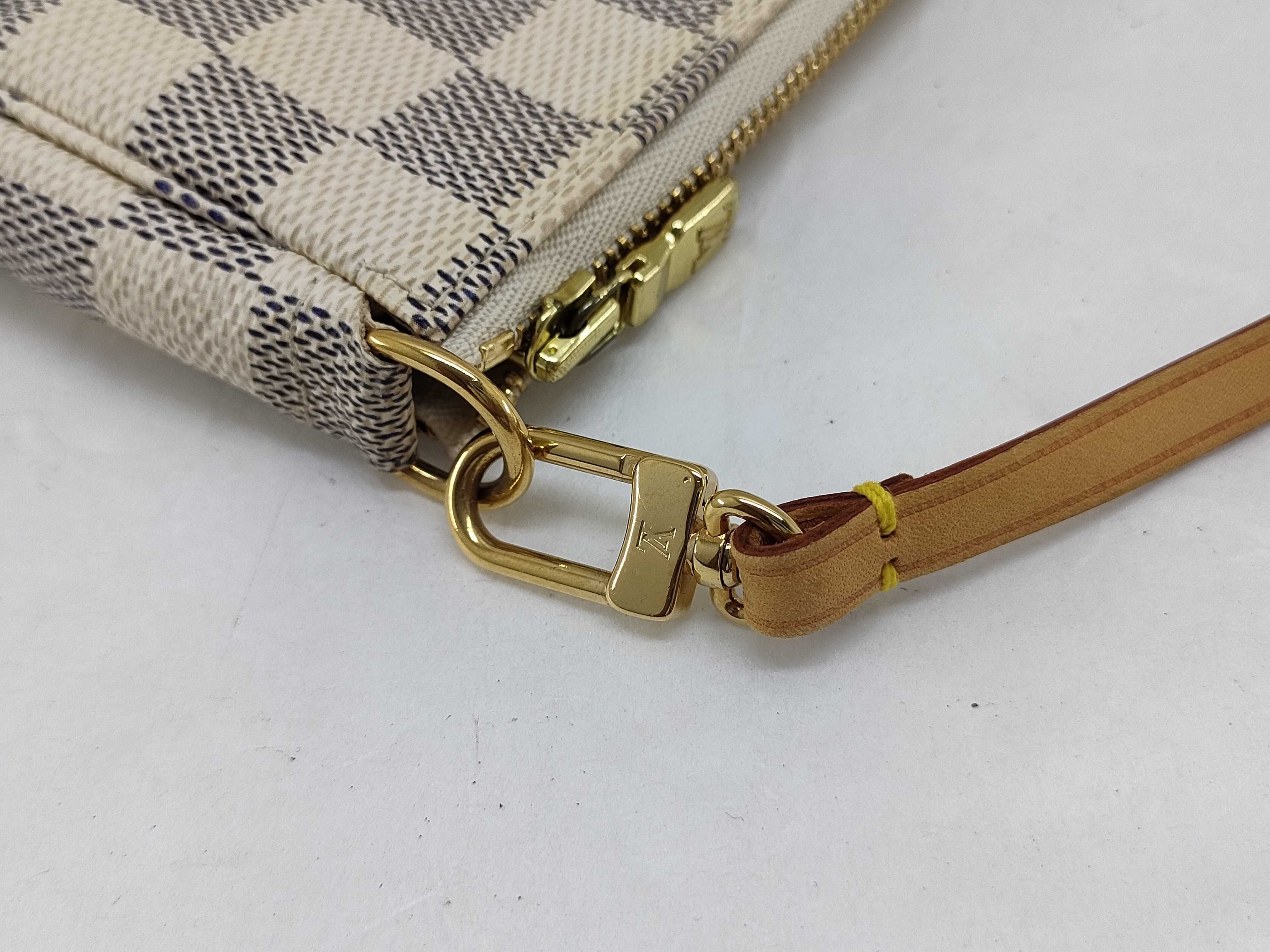 Damier Azur Pochette Accessoires Handbag — view 5
