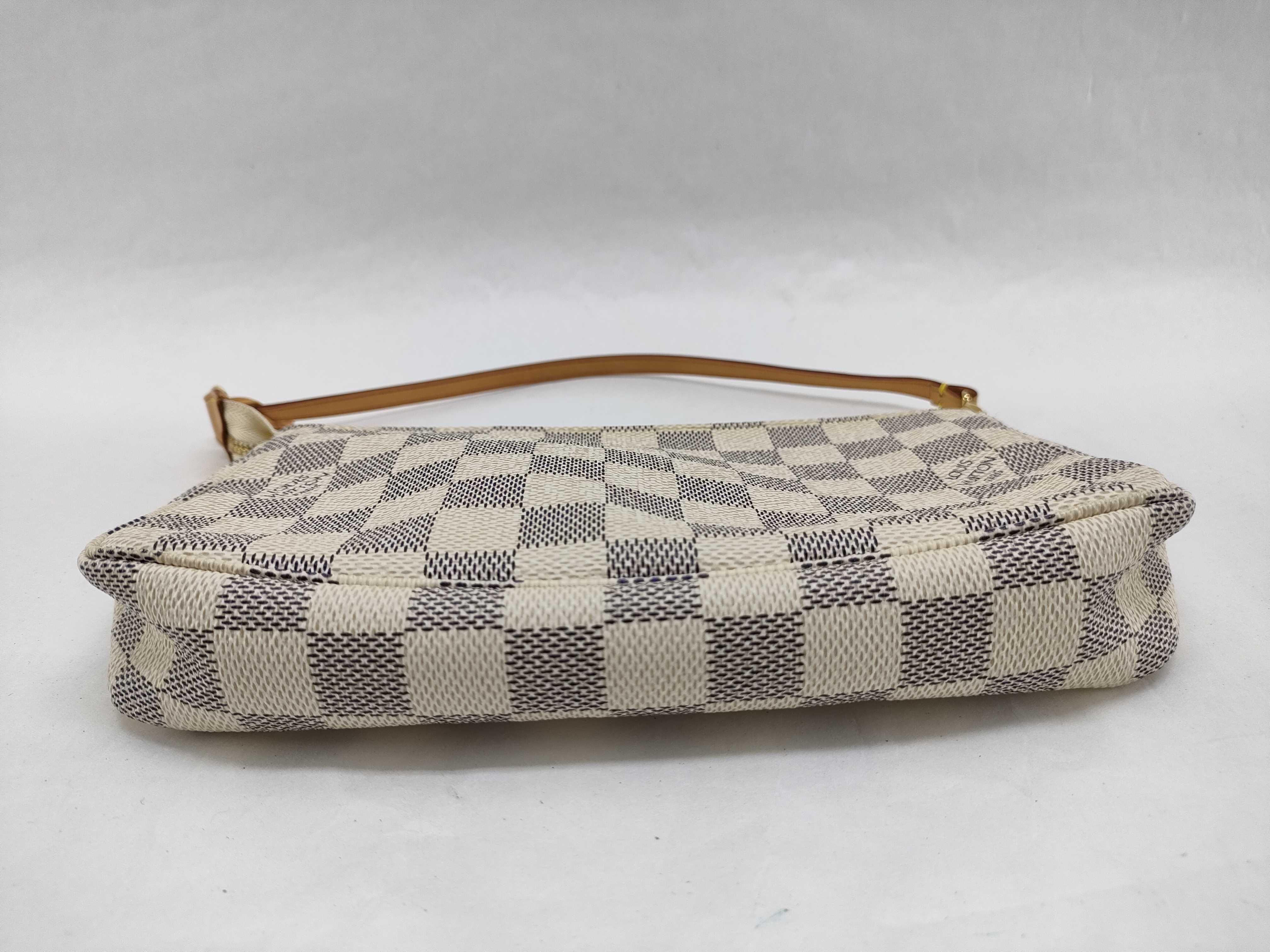 Damier Azur Pochette Accessoires Handbag — view 8