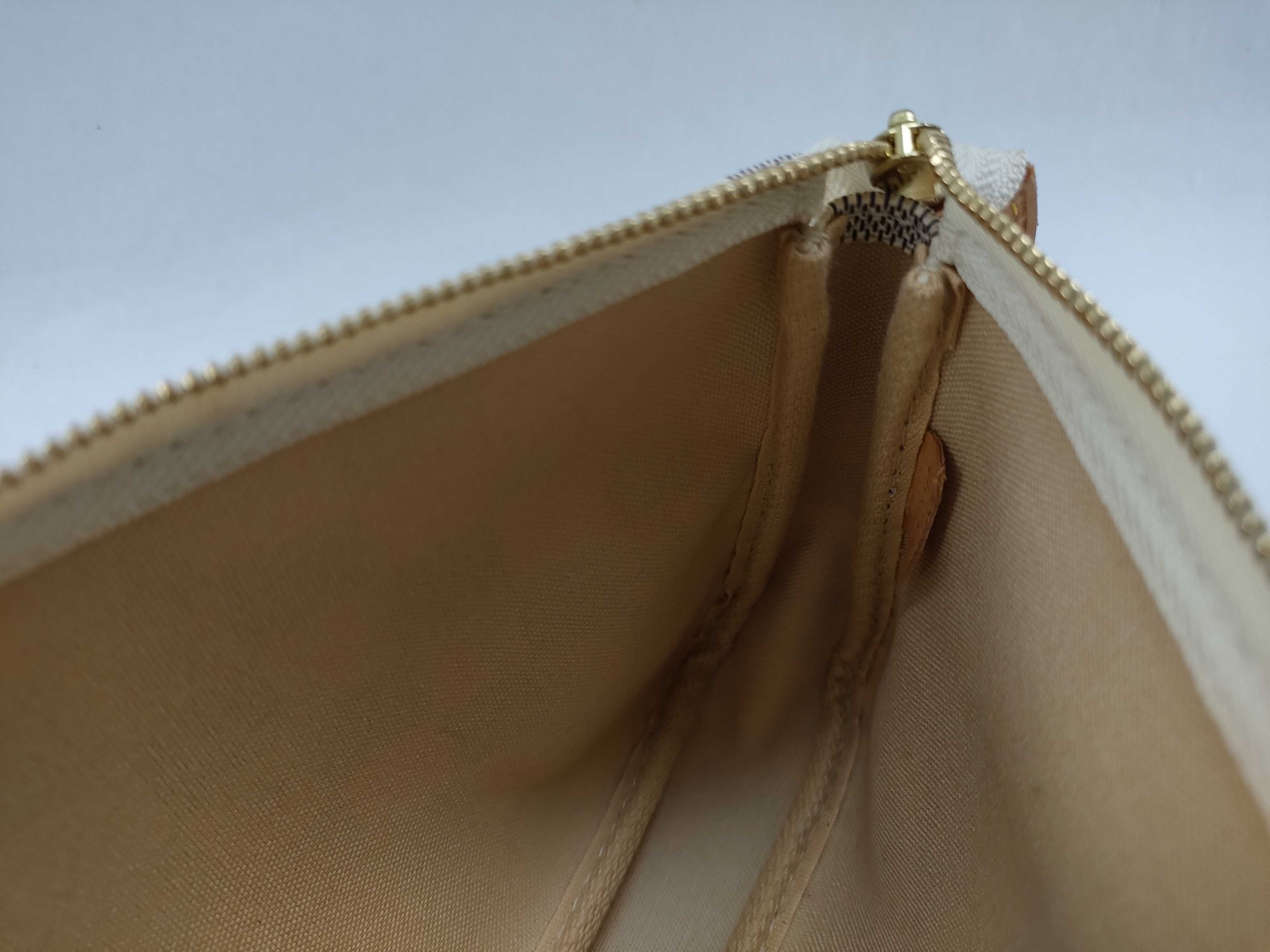 Damier Azur Pochette Accessoires Handbag — view 9