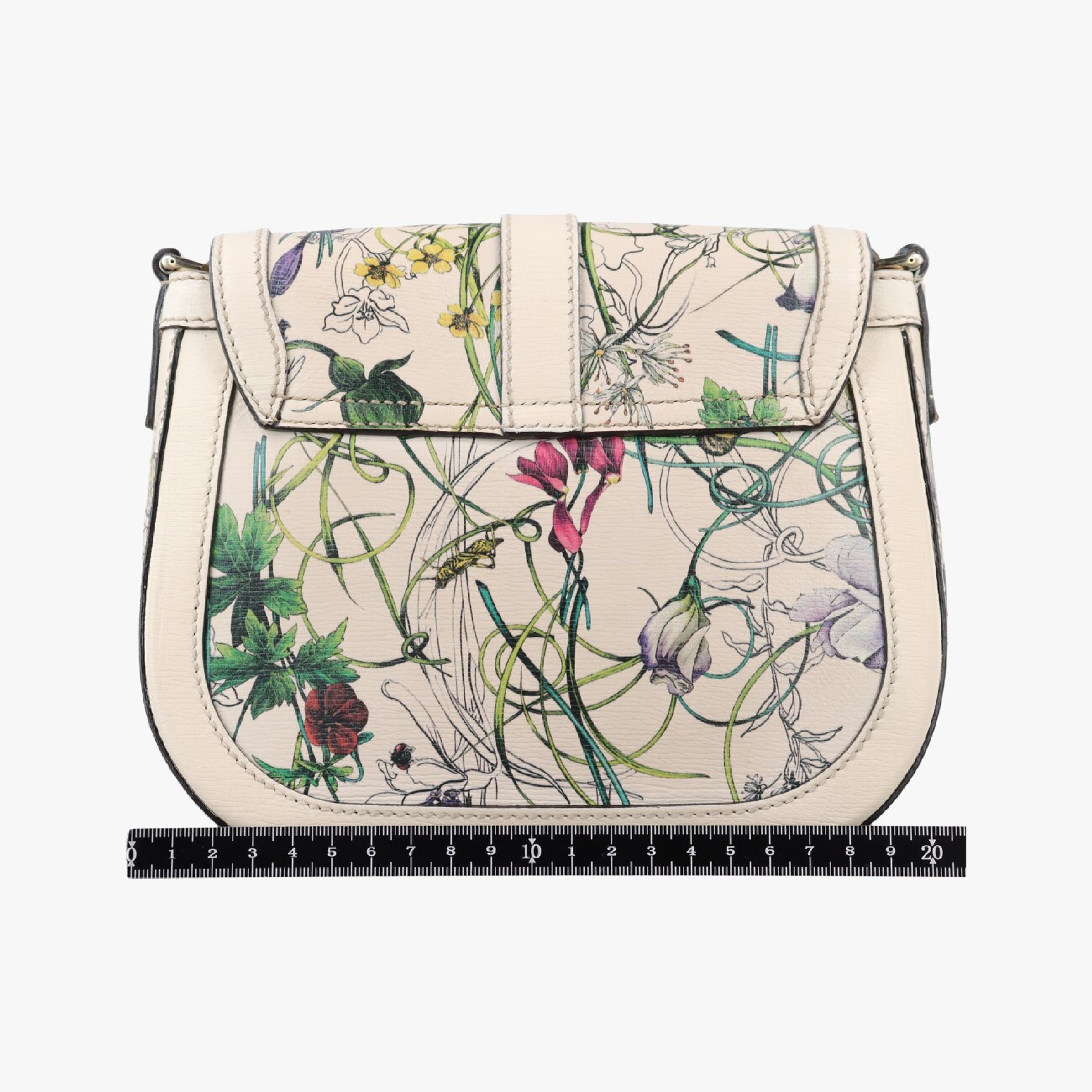 Nice GG Flora Multicolor Leather Shoulder Bag 336749 A016038448 — view 2
