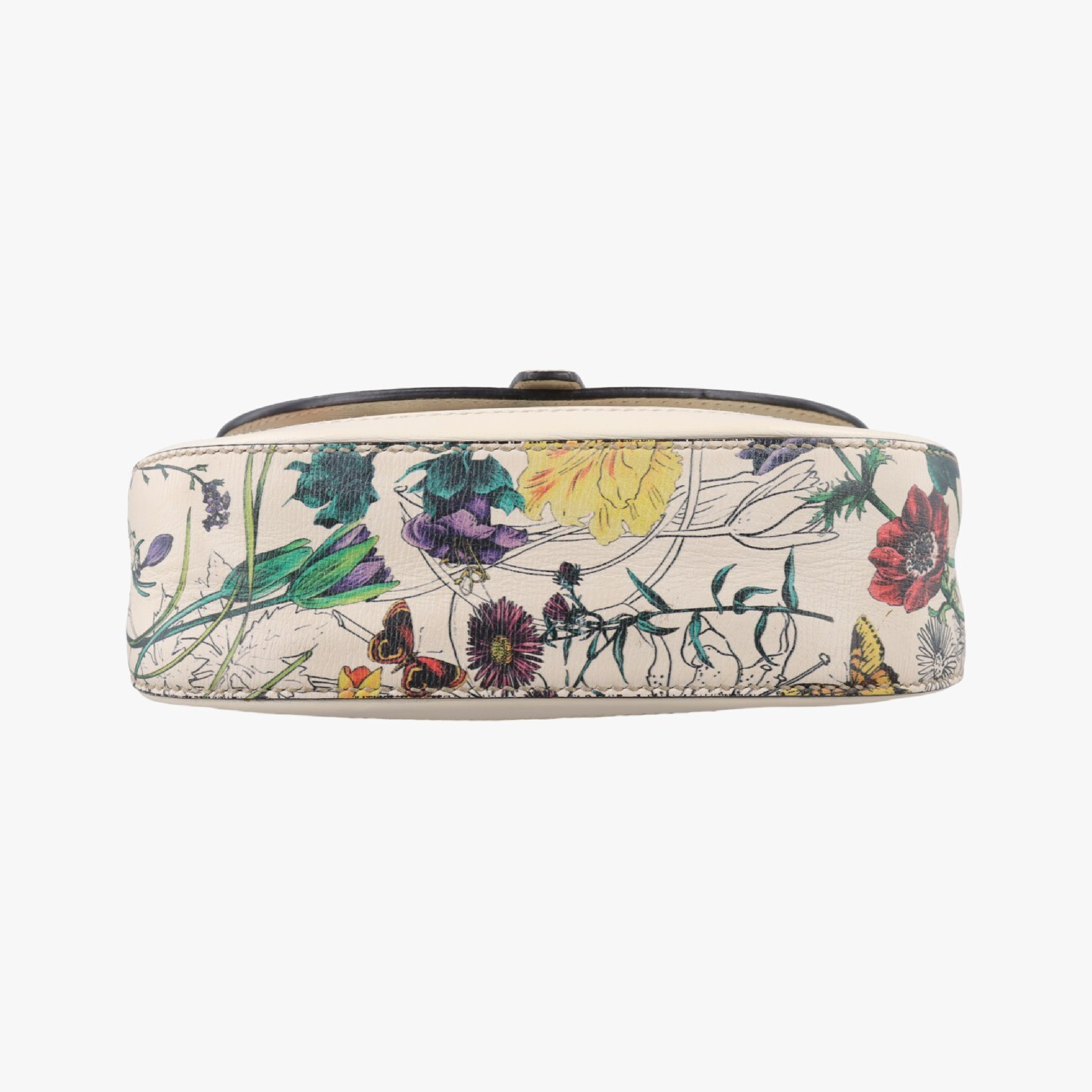 Nice GG Flora Multicolor Leather Shoulder Bag 336749 A016038448 — view 3