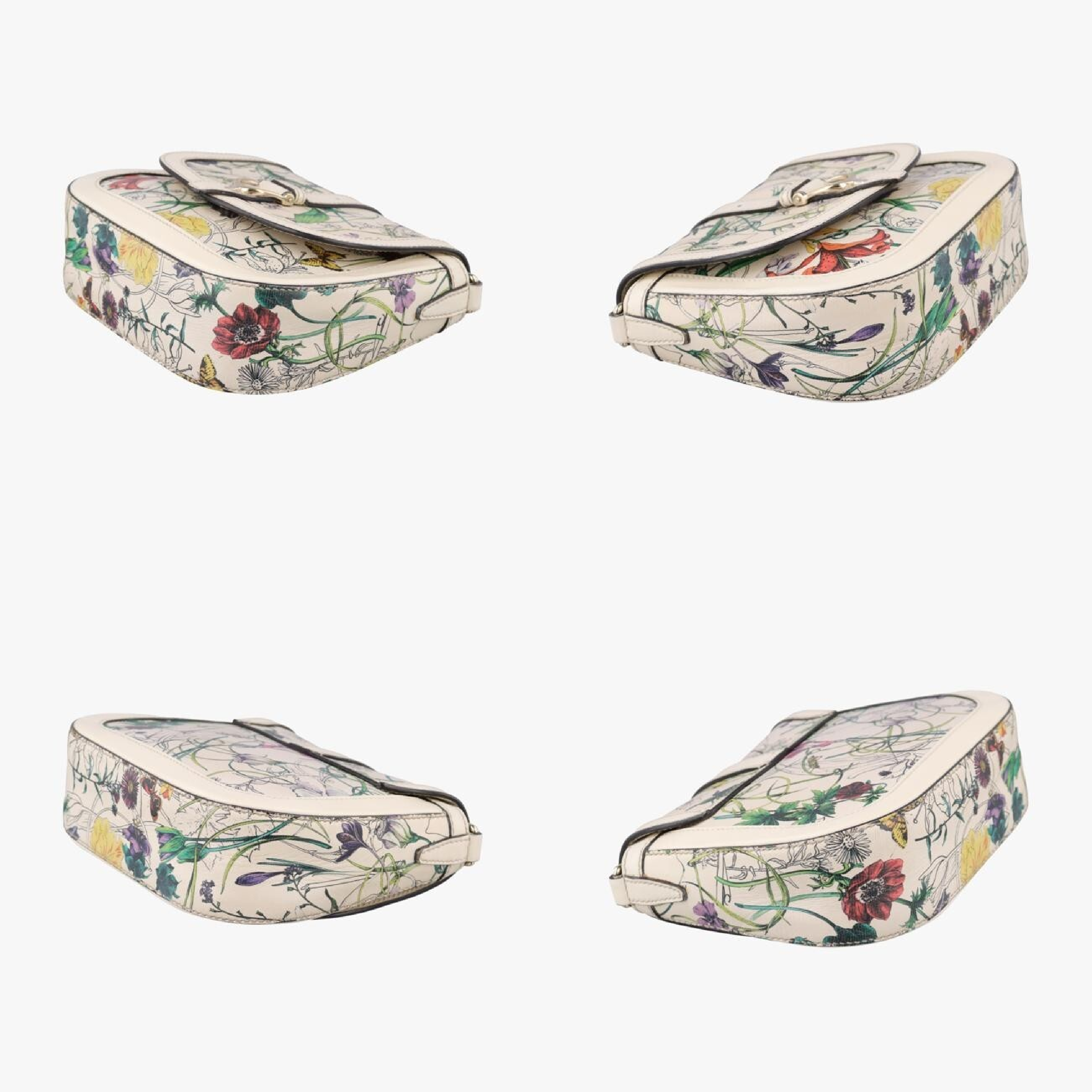 Nice GG Flora Multicolor Leather Shoulder Bag 336749 A016038448 — view 4