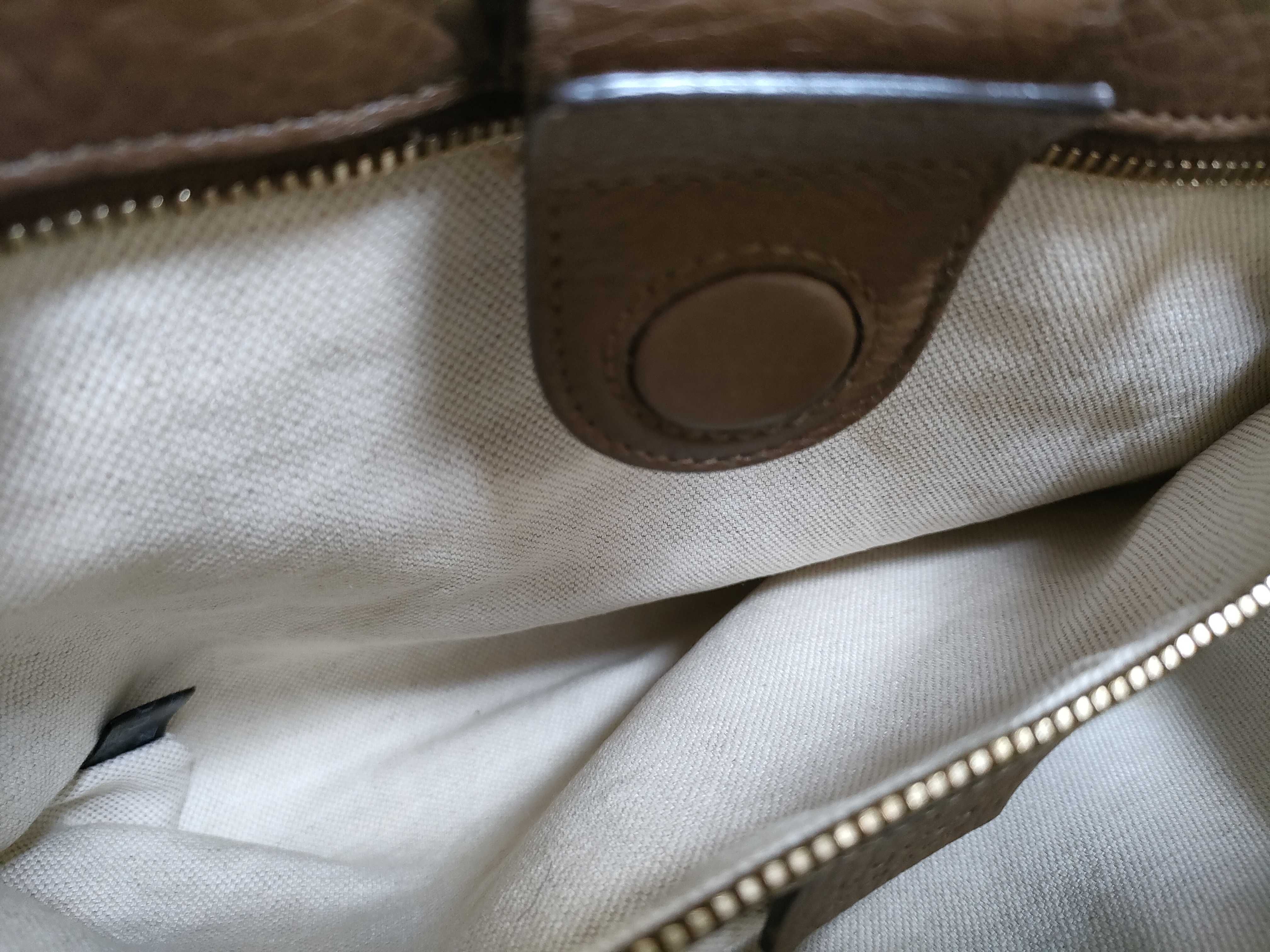 Bamboo Leather Handbag 323660 2-Way Handbag — view 10