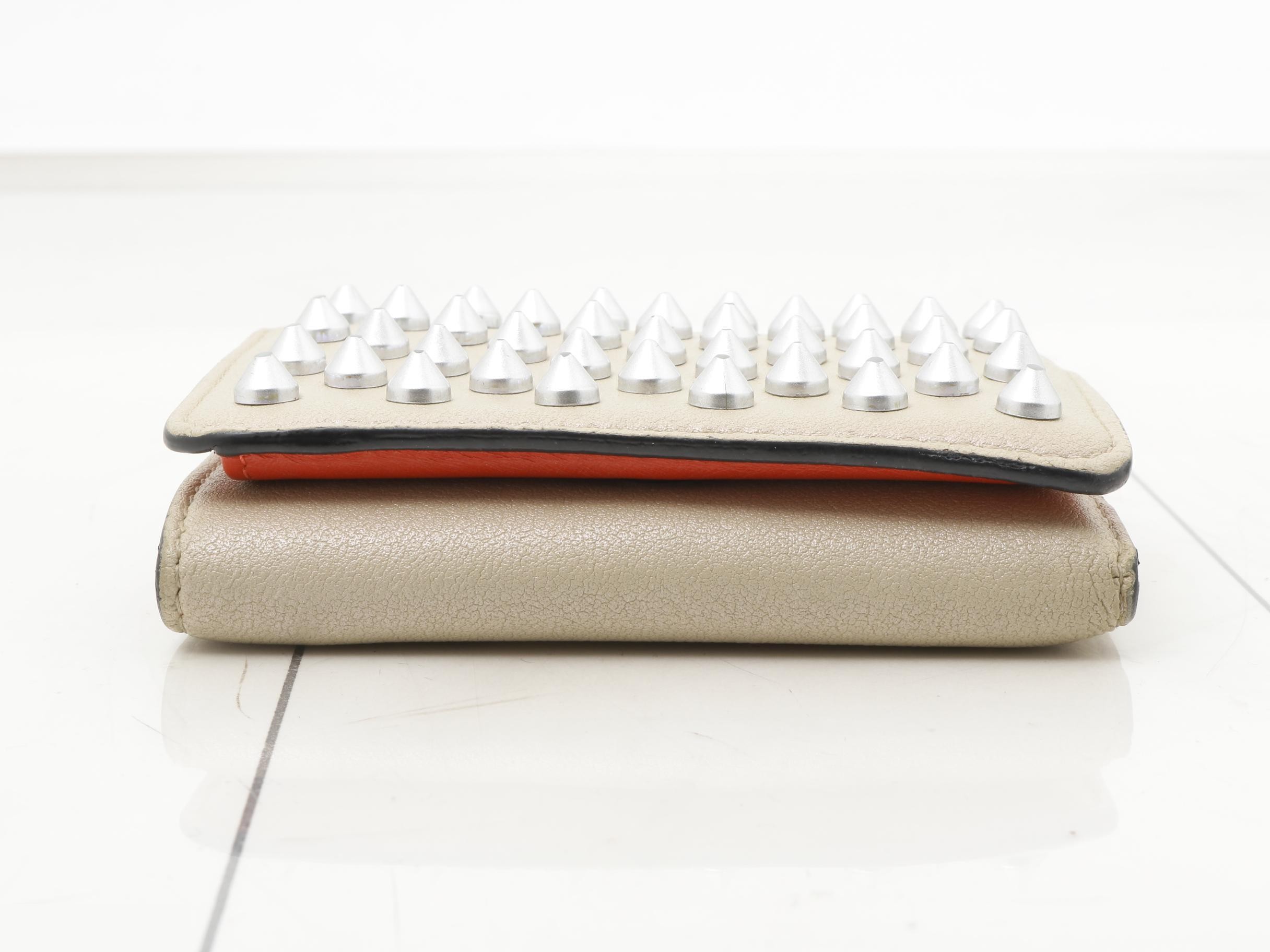 Tri-fold Wallet, Spike Design — view 3
