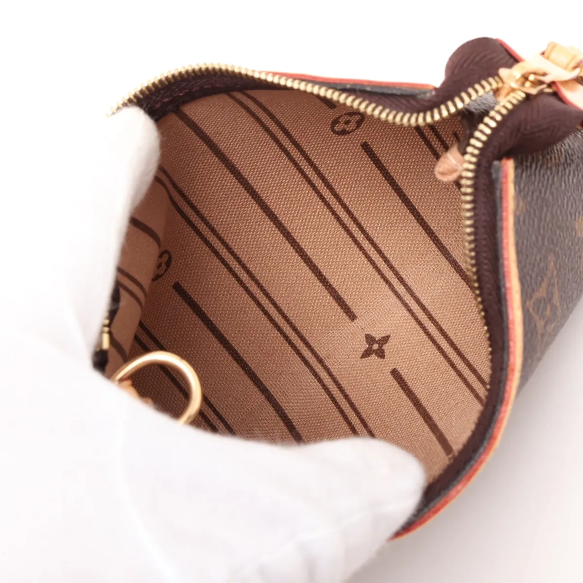 Monogram Mini Pochette Delightful M40309 SA1120 Brown — view 6