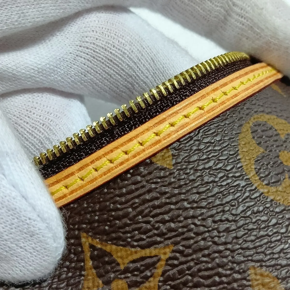Monogram Mini Pochette Delightful M40309 SA1120 Brown — view 10