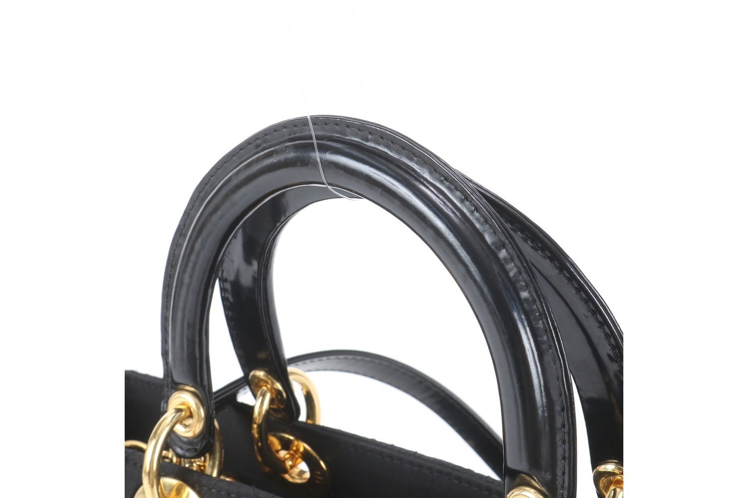 Cannage Lady Dior Leather 2-Way Shoulder Bag — view 2