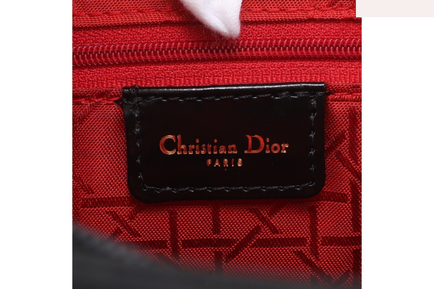 Cannage Lady Dior Leather 2-Way Shoulder Bag — view 9