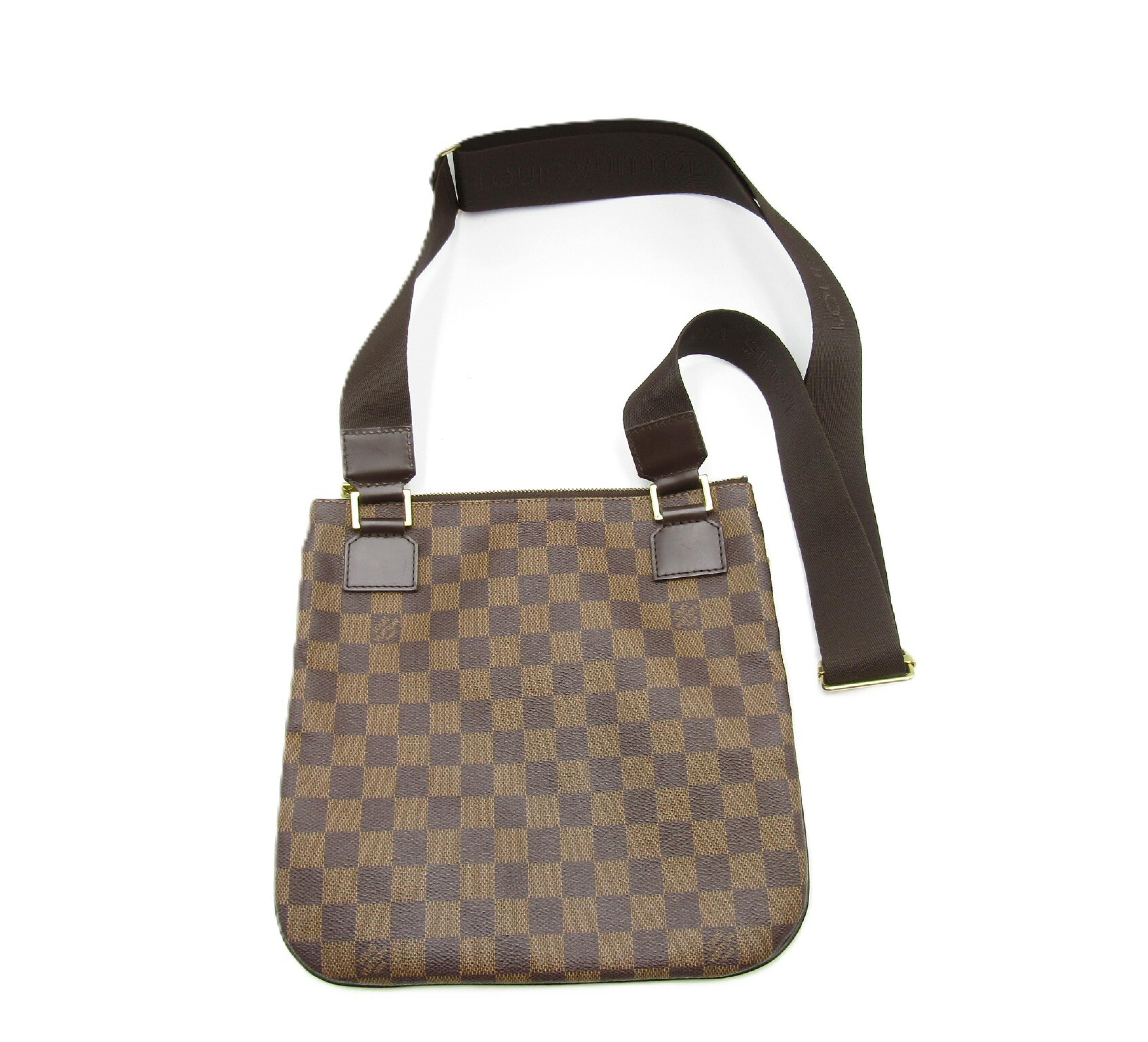 LV Damier Pochette Bosphore N51111 Gold Hardware Shoulder Bag — view 2