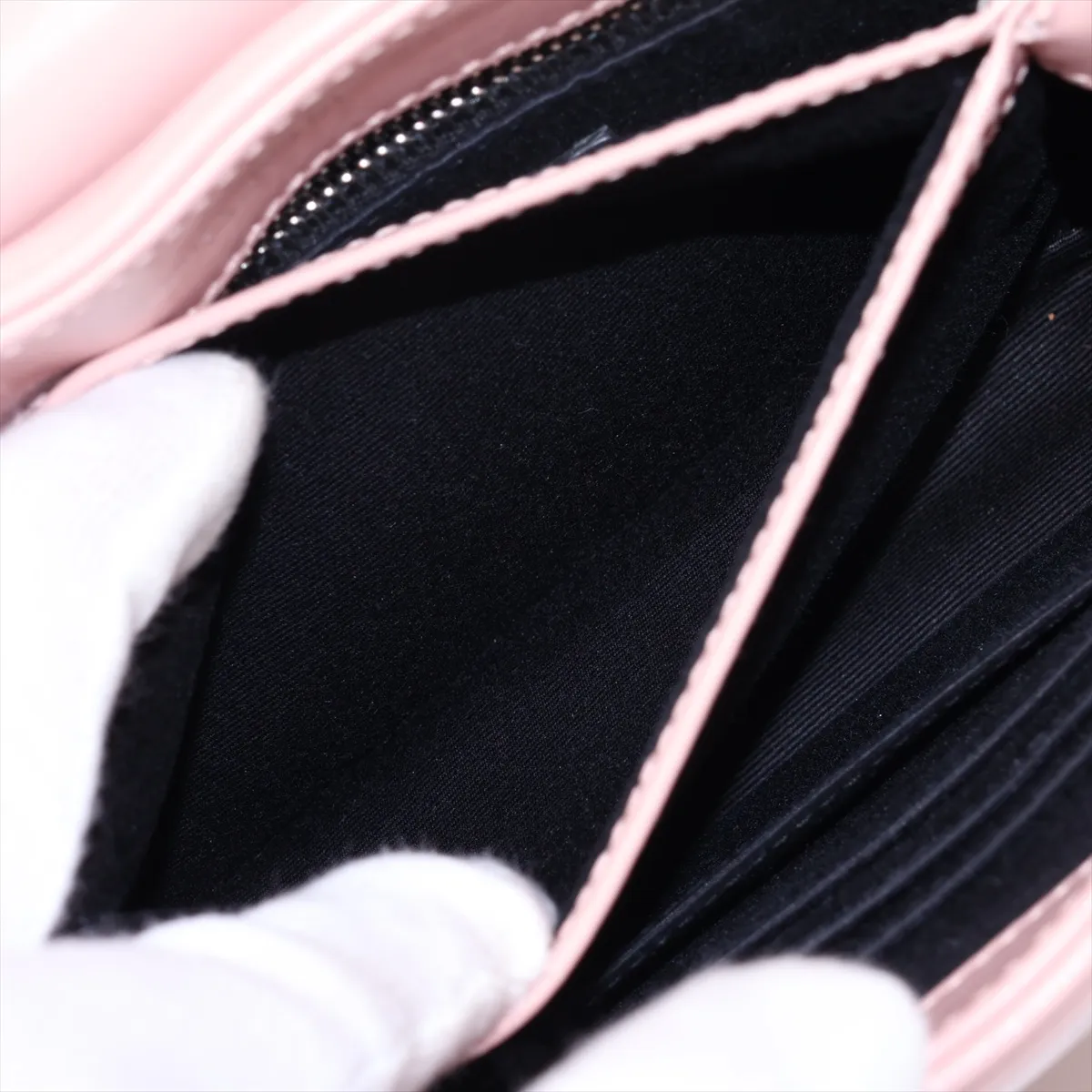 Loulou 467072 Leather Shoulder Bag Pink — view 7