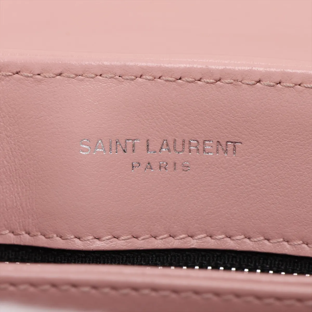 Loulou 467072 Leather Shoulder Bag Pink — view 10