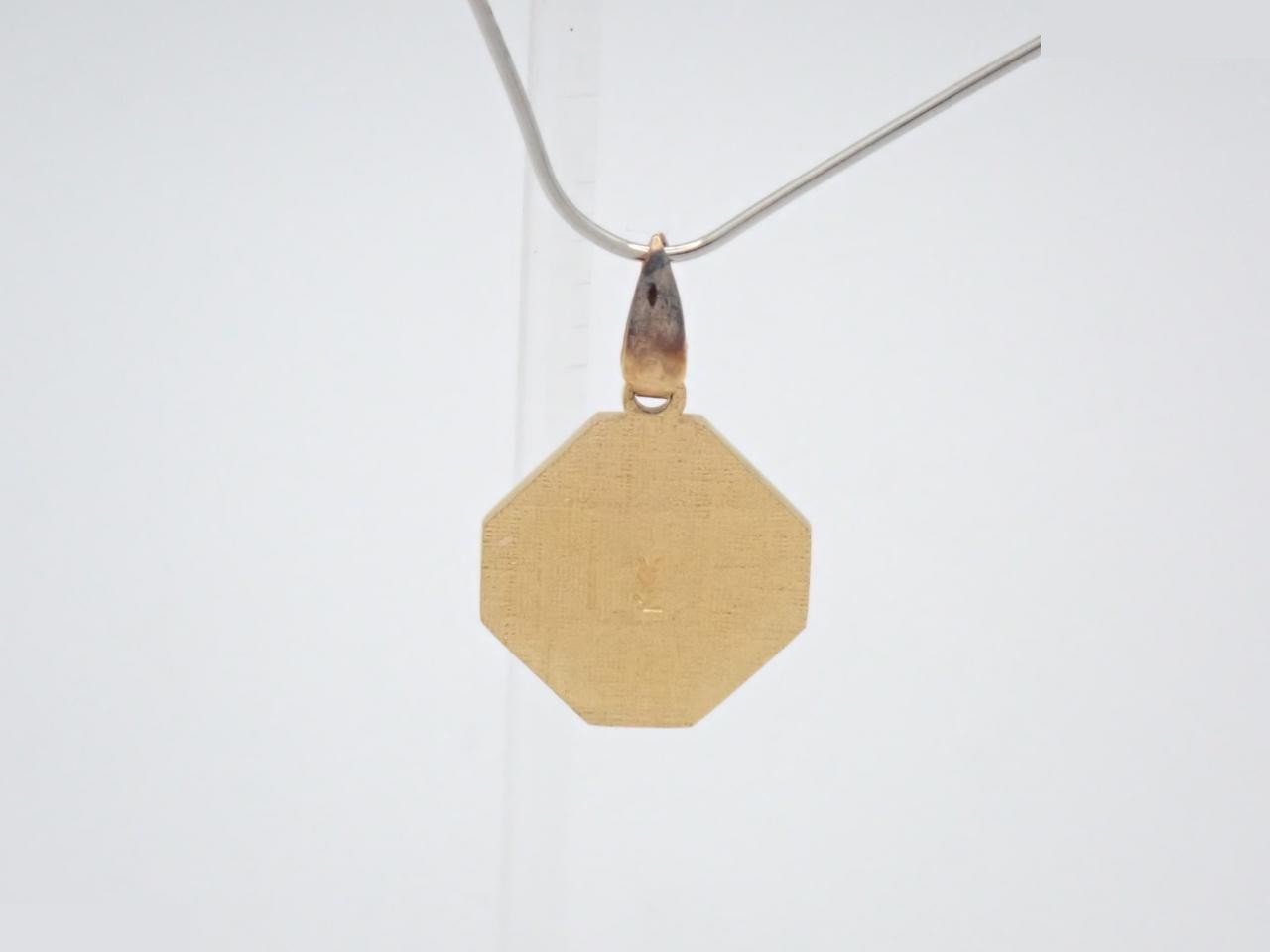 Logo Precious Metal Charm Pendant — view 2