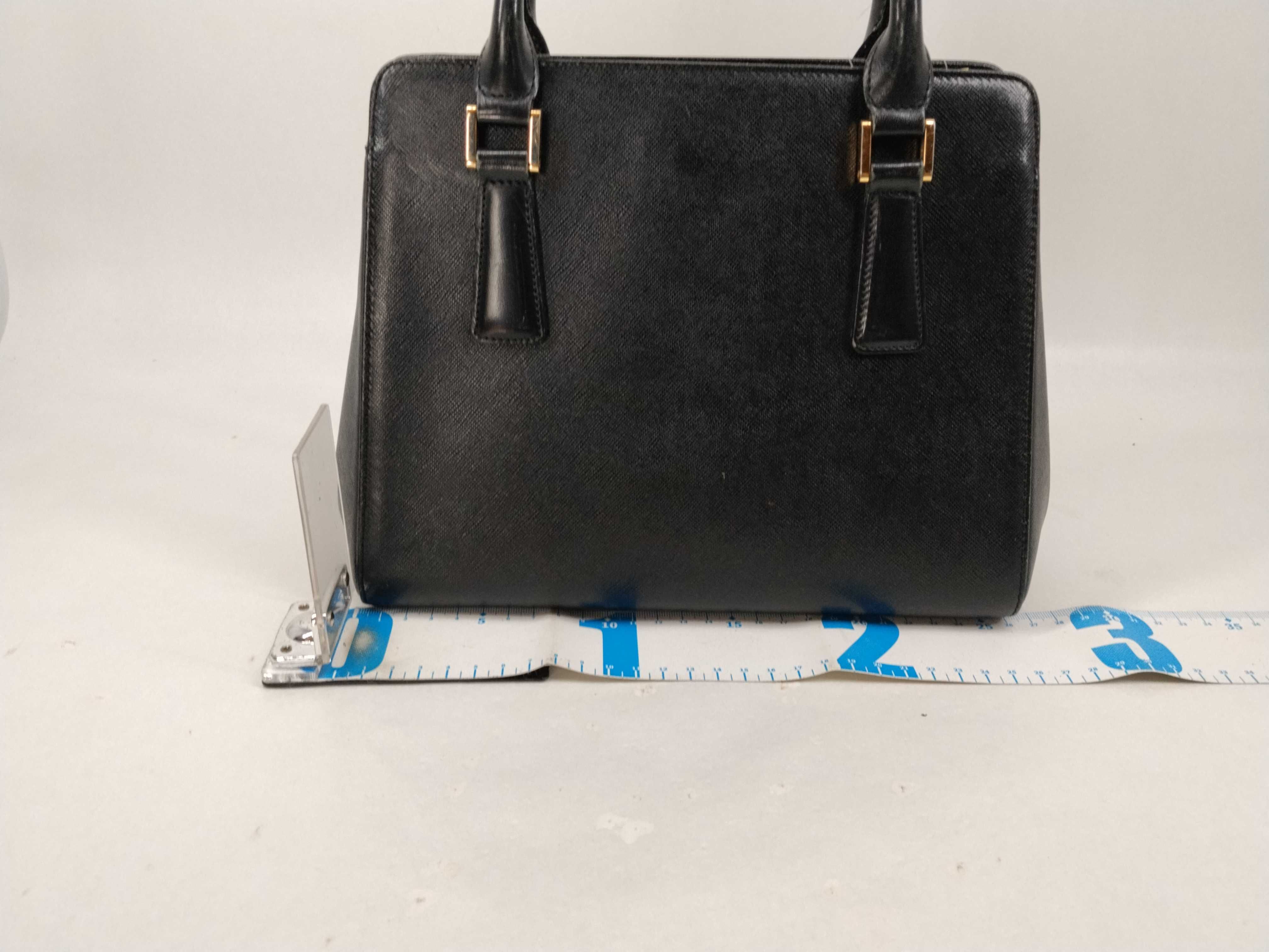 Nova Check Handbag, Black — view 2
