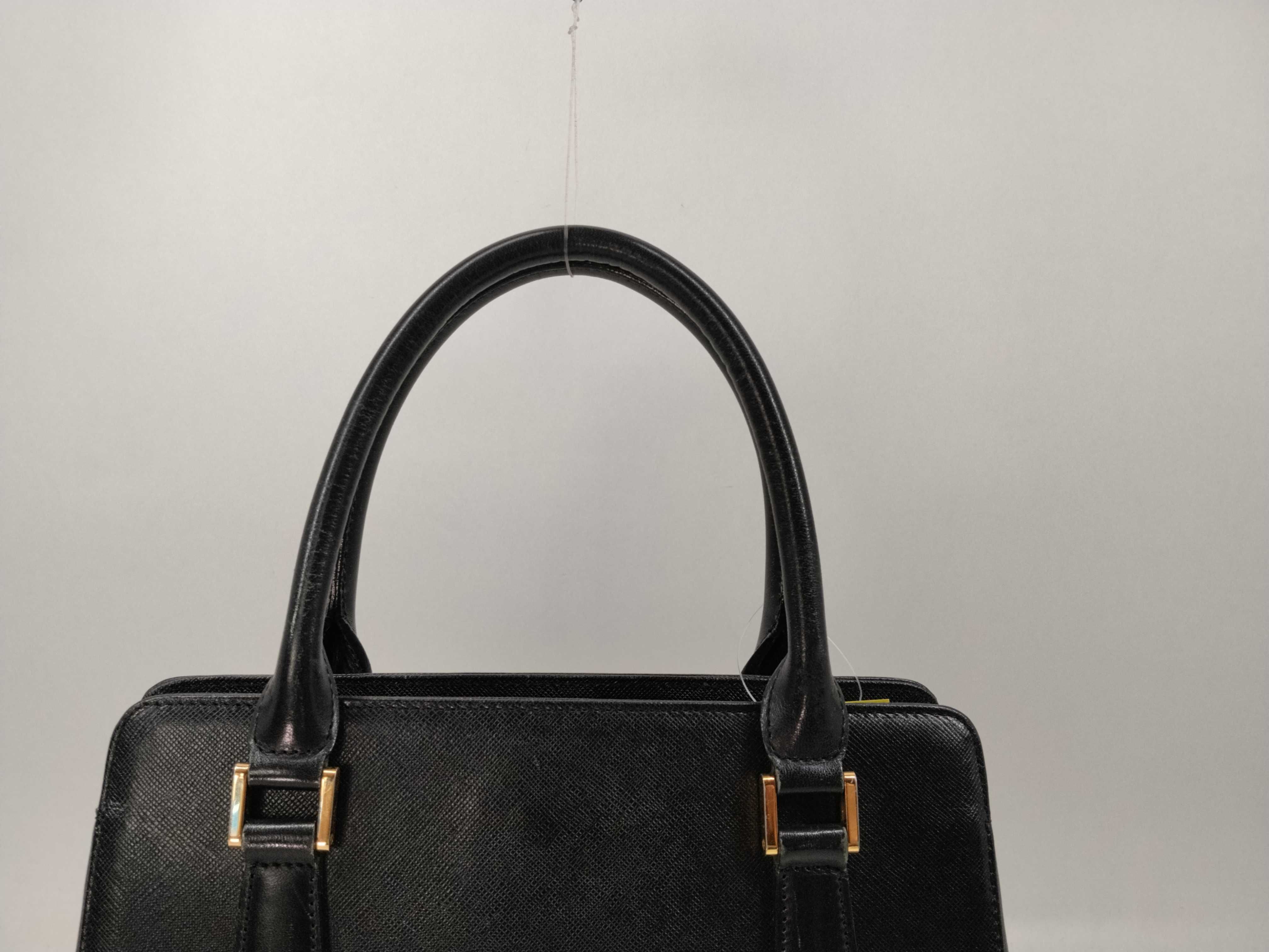 Nova Check Handbag, Black — view 4