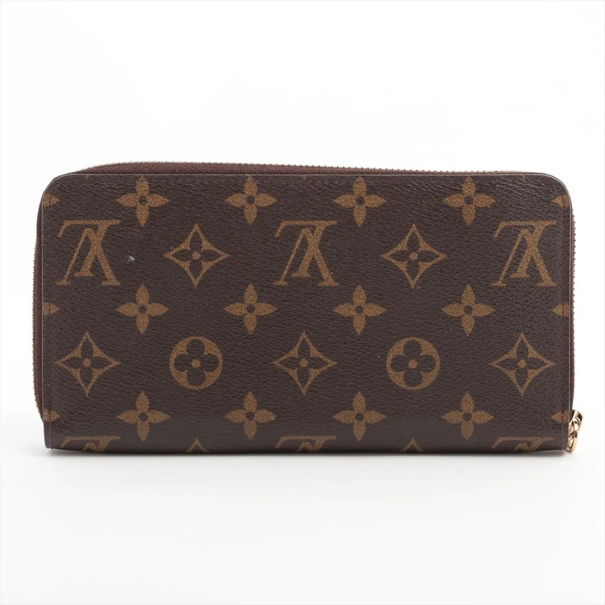Monogram Zippy Wallet M60017 CA2102 Brown Round Zip Wallet — view 2