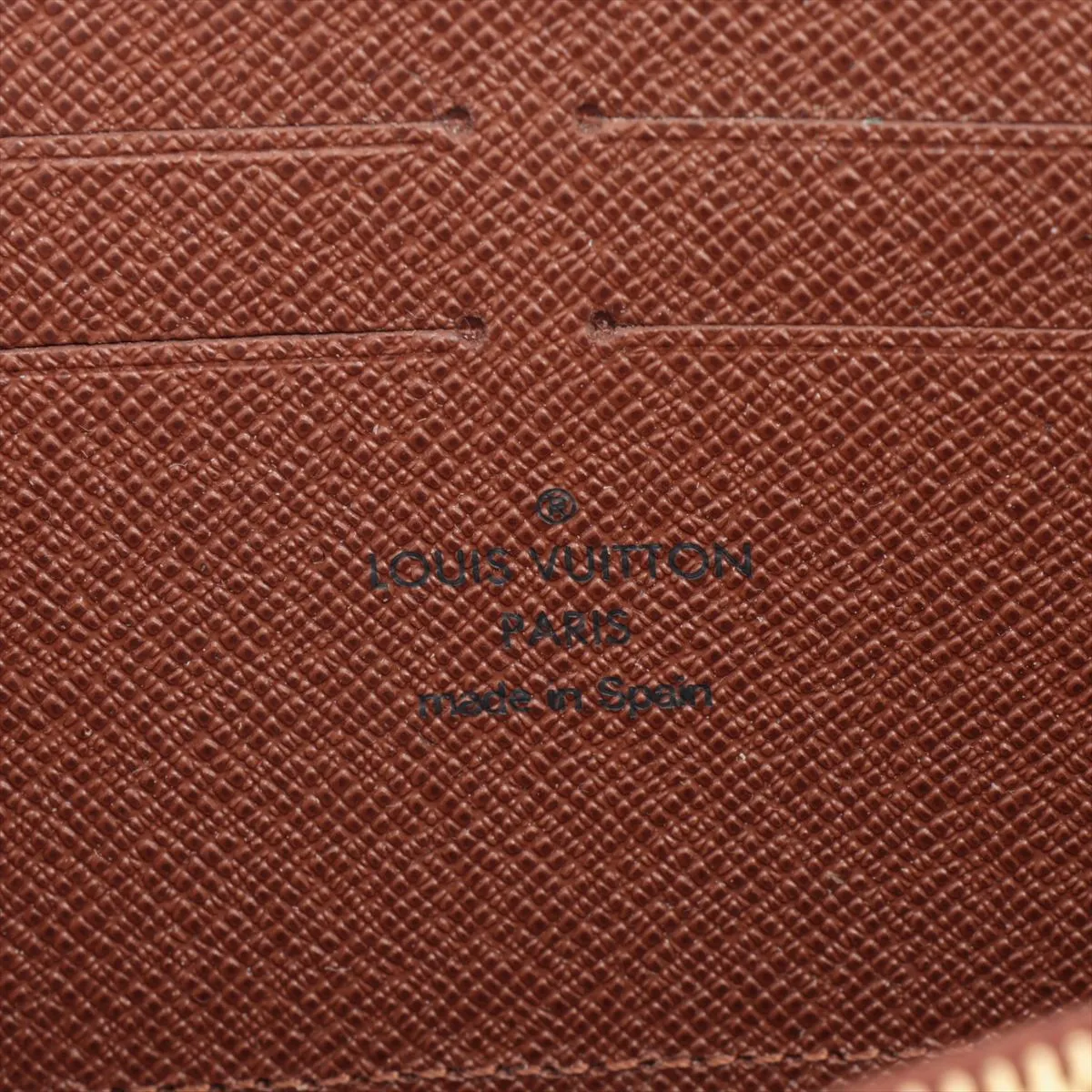 Monogram Zippy Wallet M60017 CA2102 Brown Round Zip Wallet — view 11