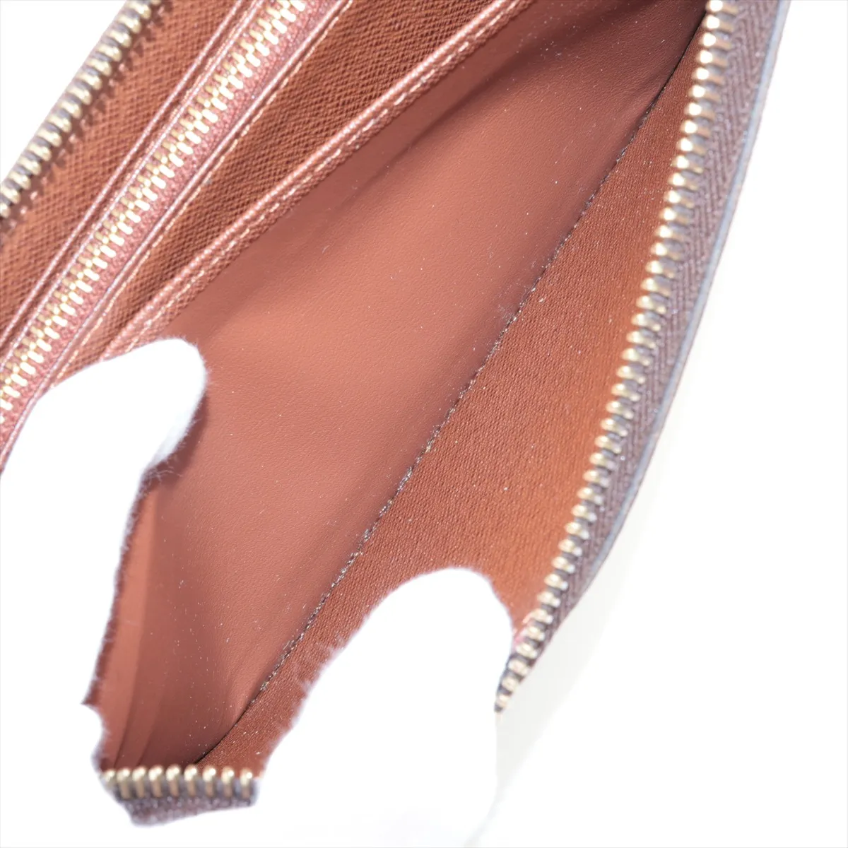 Monogram Zippy Wallet M60017 CA2102 Brown Round Zip Wallet — view 9