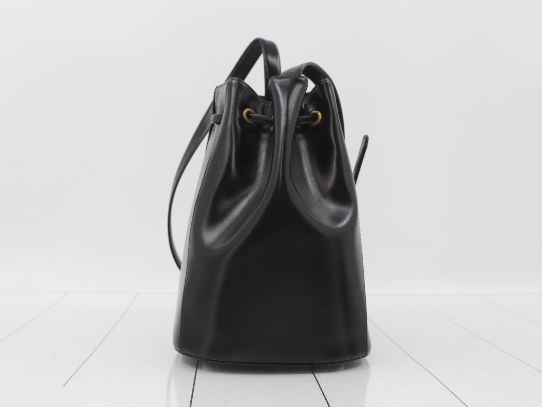 Drawstring shoulder bag — view 4