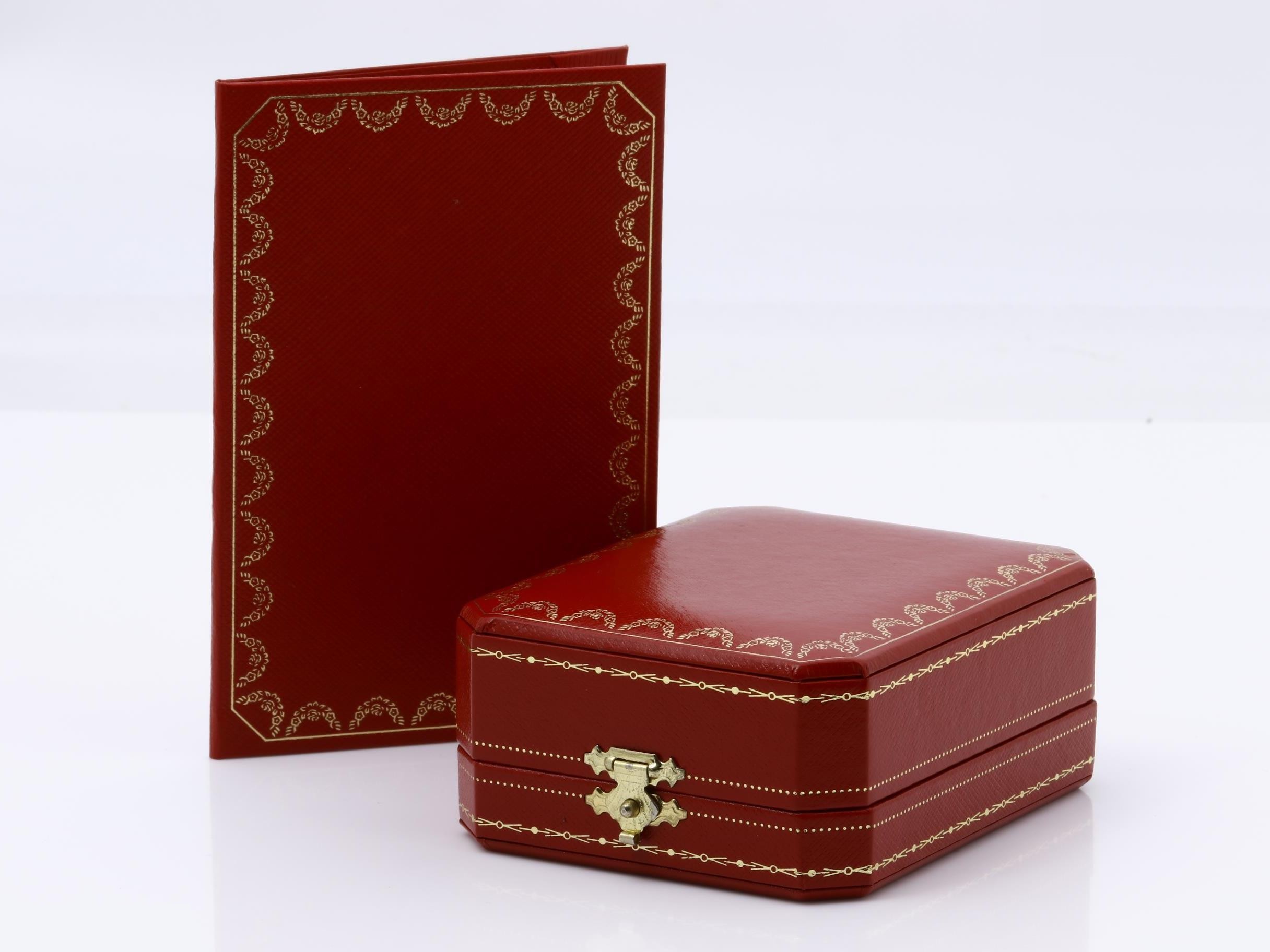 750WG, Size #56, Cartier certificate and box included. — view 6