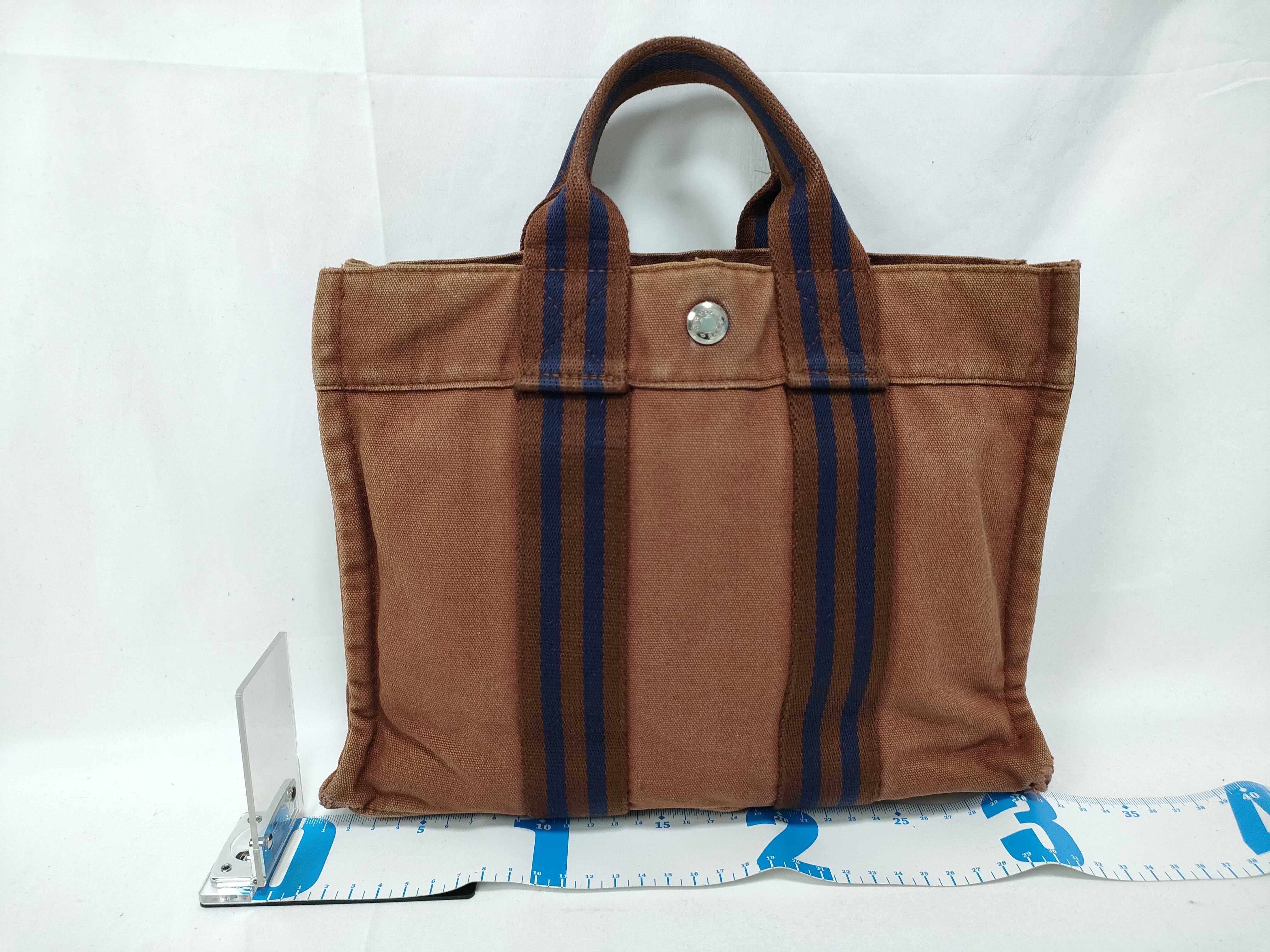 Fourre-Tout Hermès New Fourre-Tout PM Brown Handbag Tote Bag — view 2