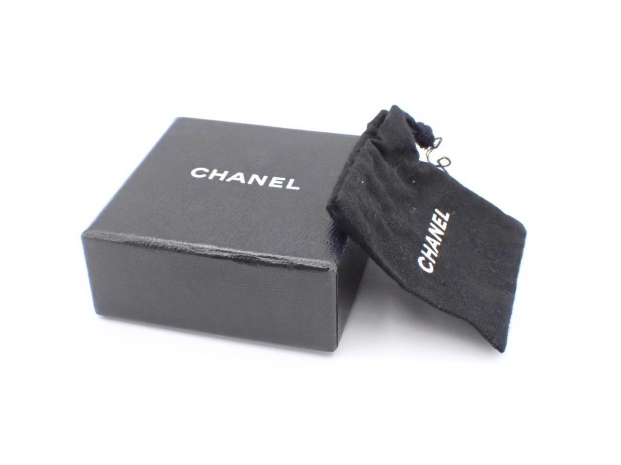 Coco mark silver earrings — view 4