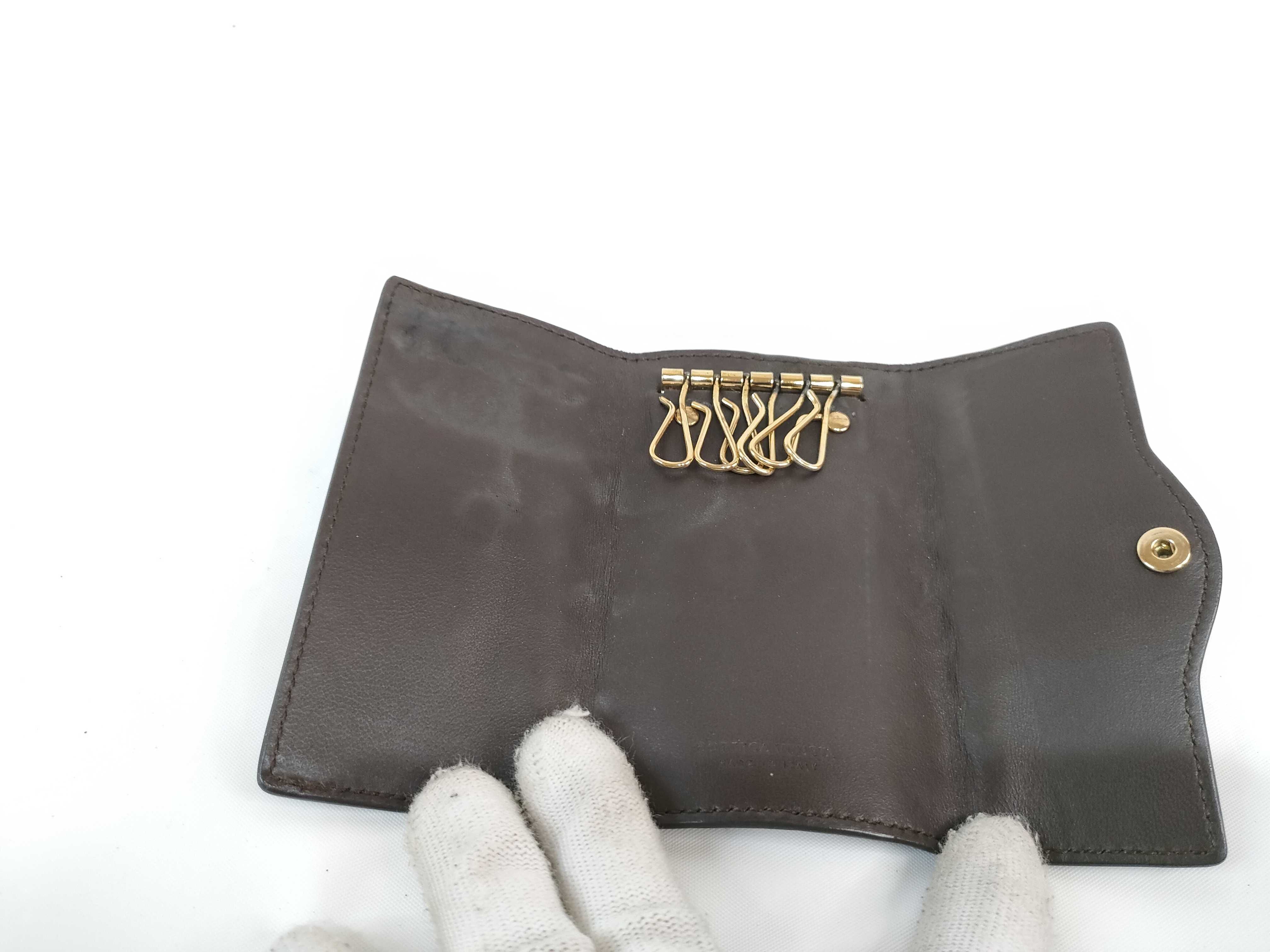 Intrecciato Key Case 5 Rows Key Case/Key Chain — view 9