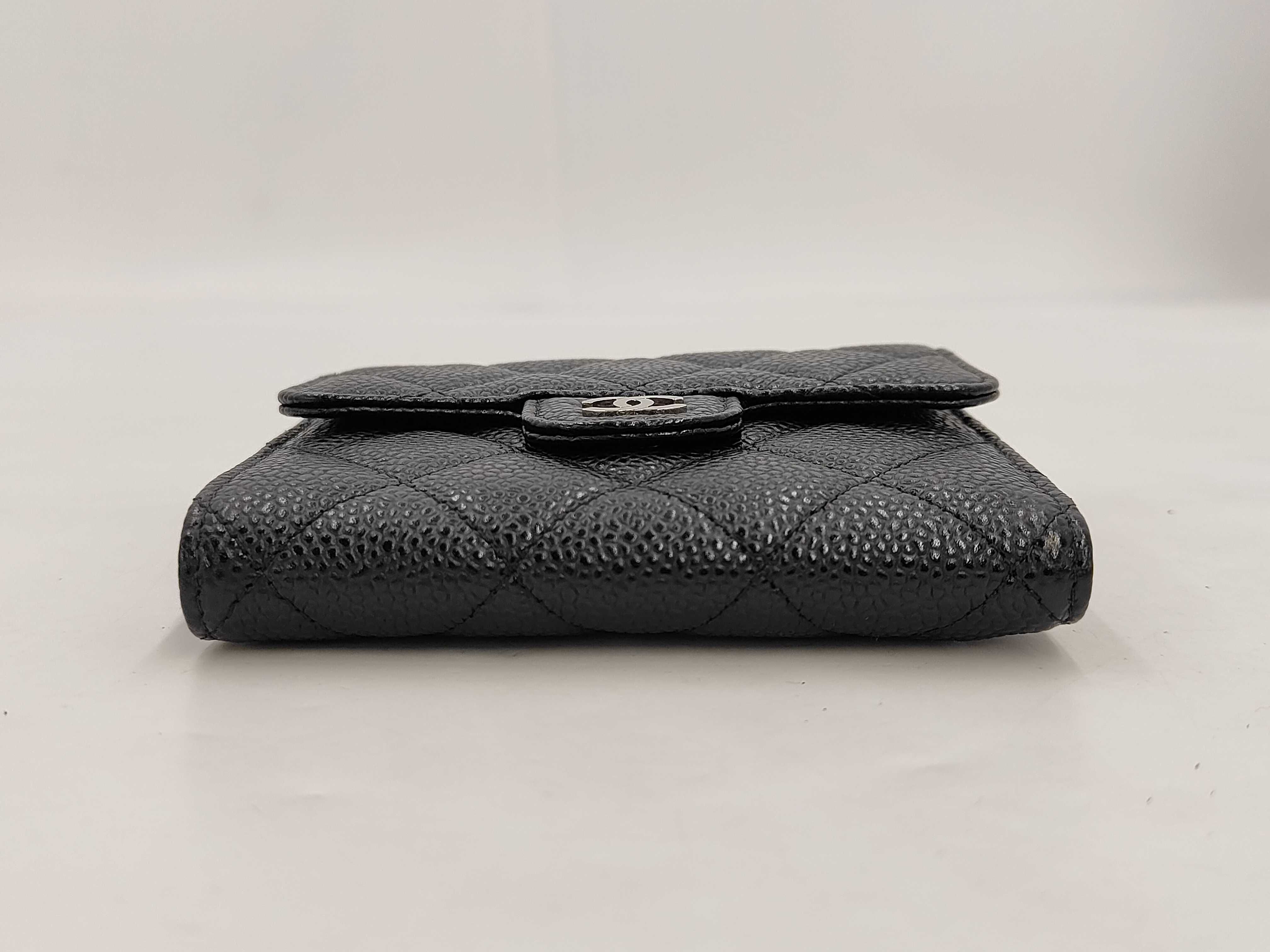 Caviar Skin Classic Small Flap Wallet — view 3